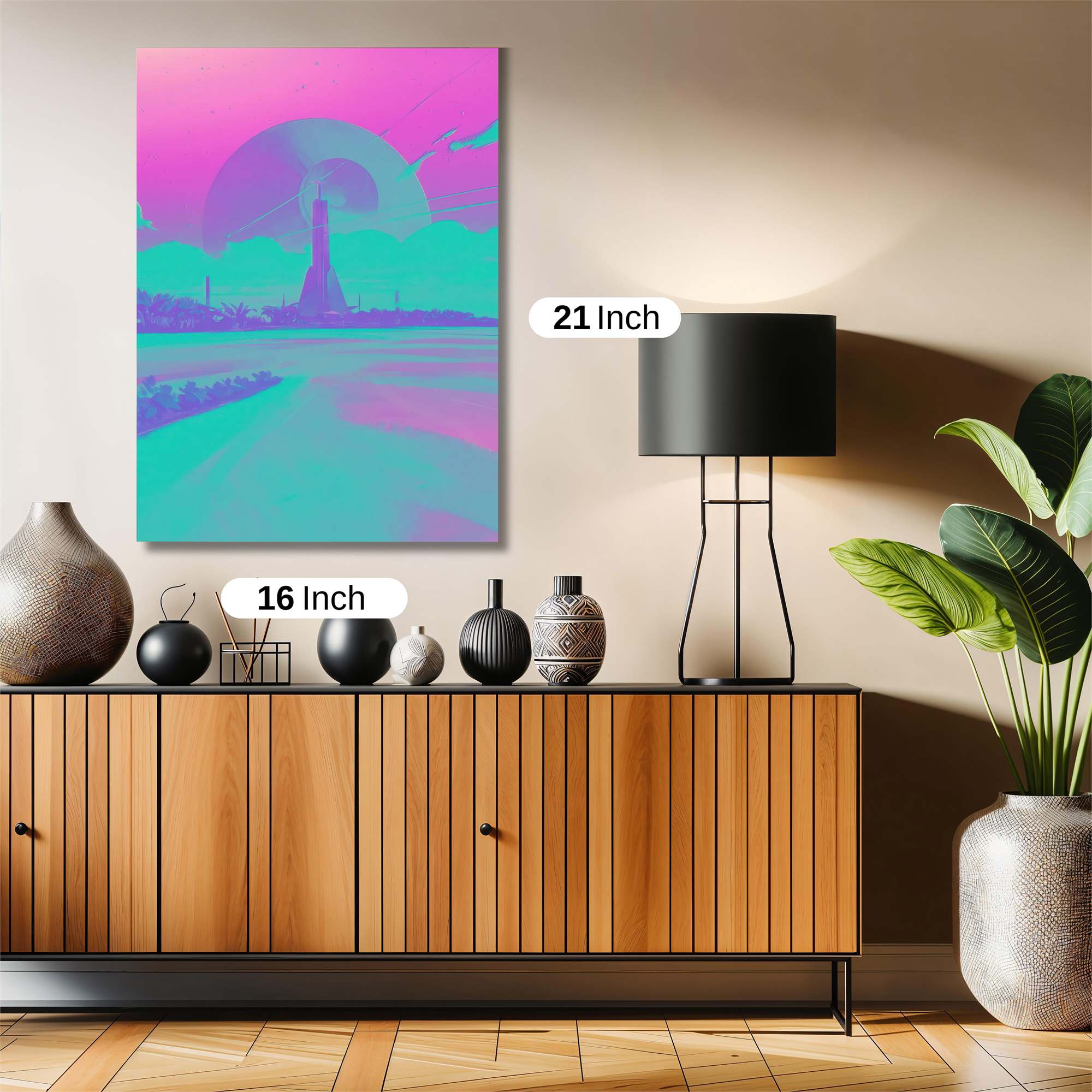 Moonlit Serenity Safe Wall Magnetic / M