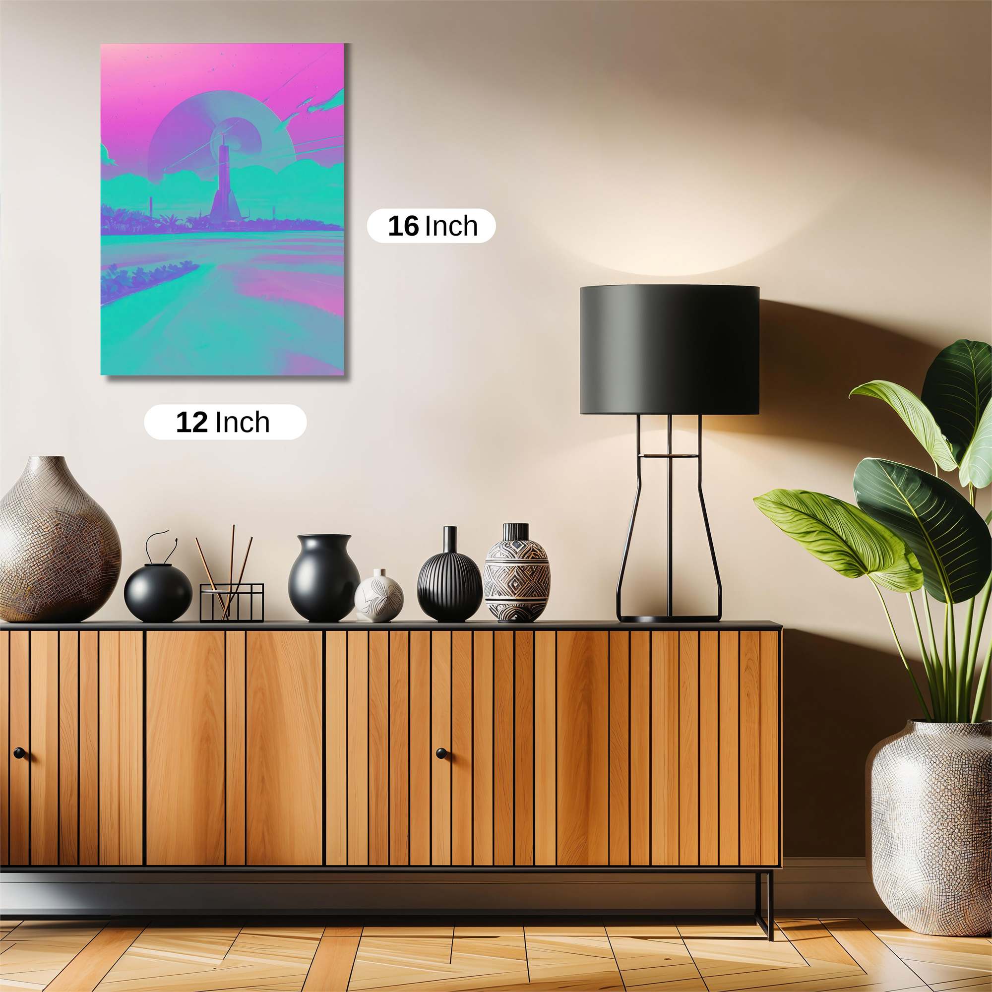 Moonlit Serenity Safe Wall Magnetic / M