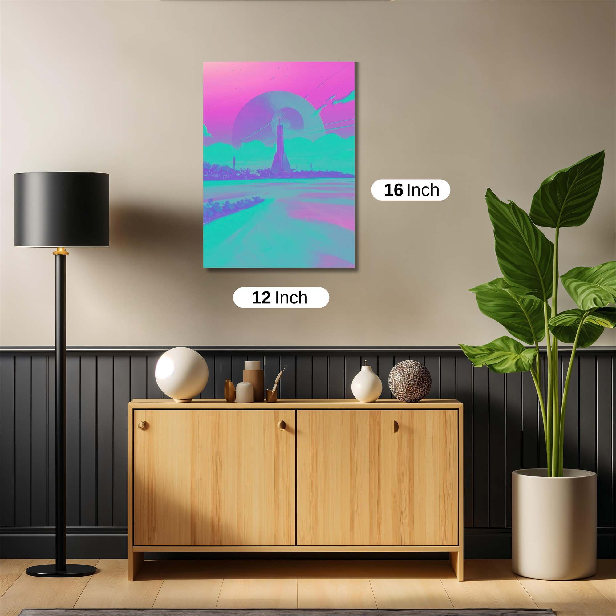 Moonlit Serenity Safe Wall Magnetic / M