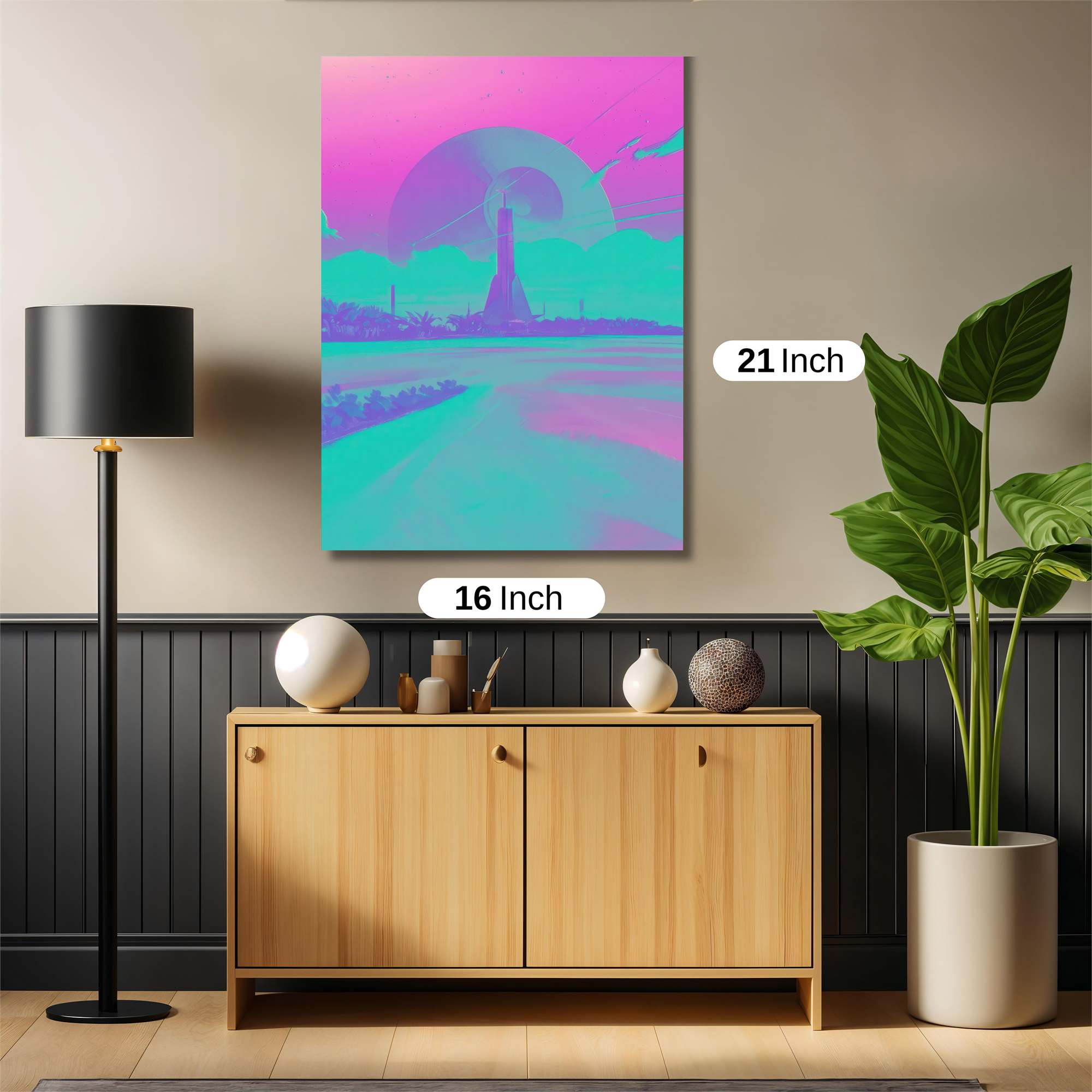 Moonlit Serenity Safe Wall Magnetic / M