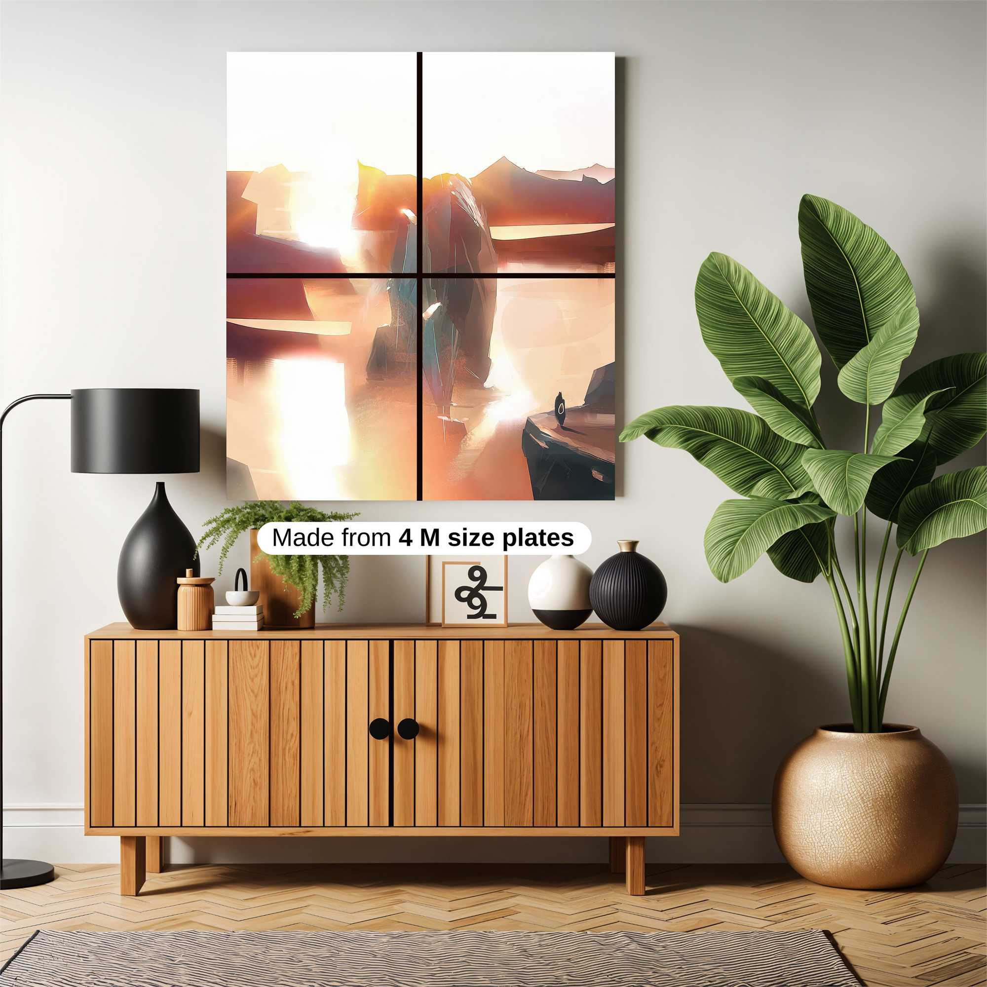 Sunset Serenity Safe Wall Magnetic / M