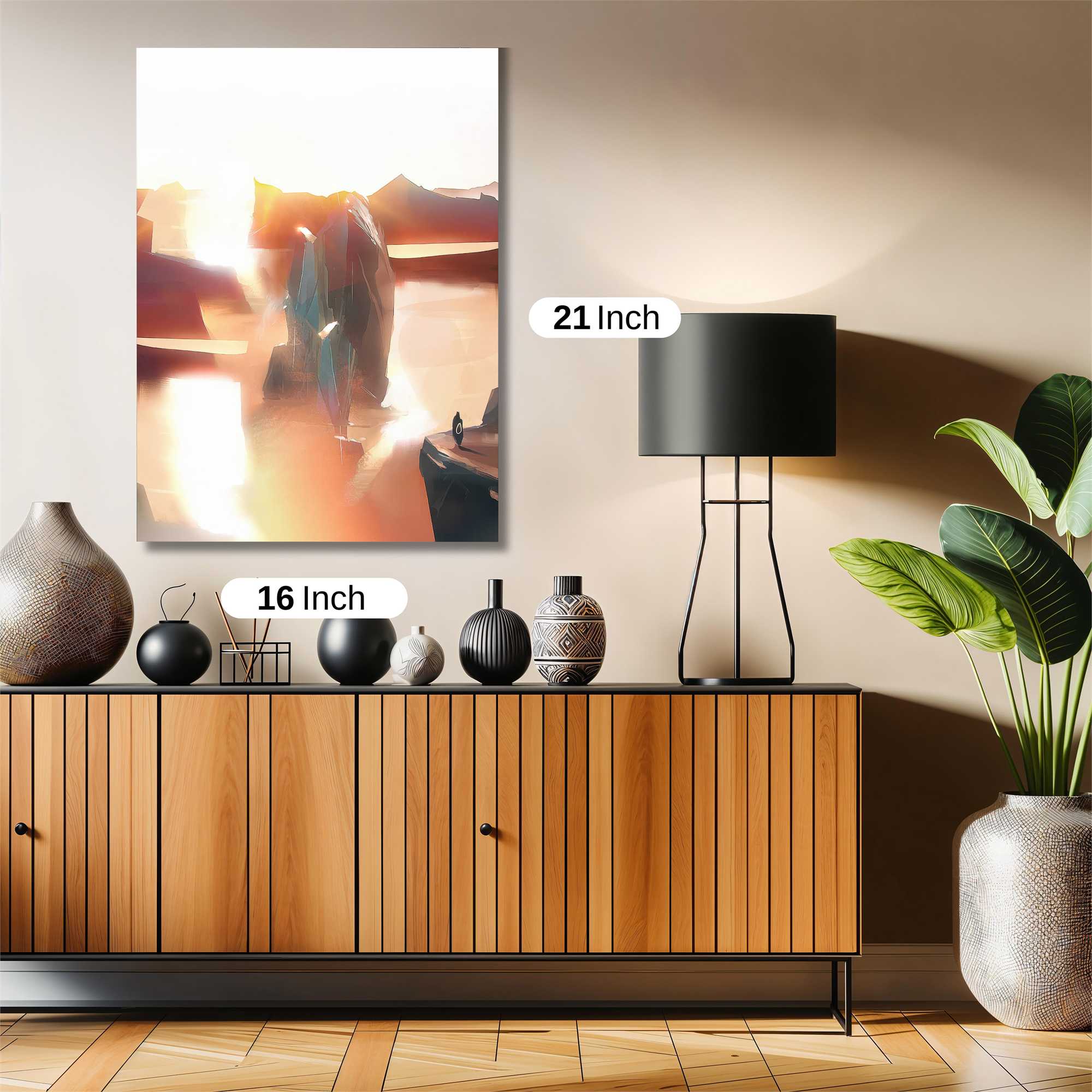 Sunset Serenity Safe Wall Magnetic / M