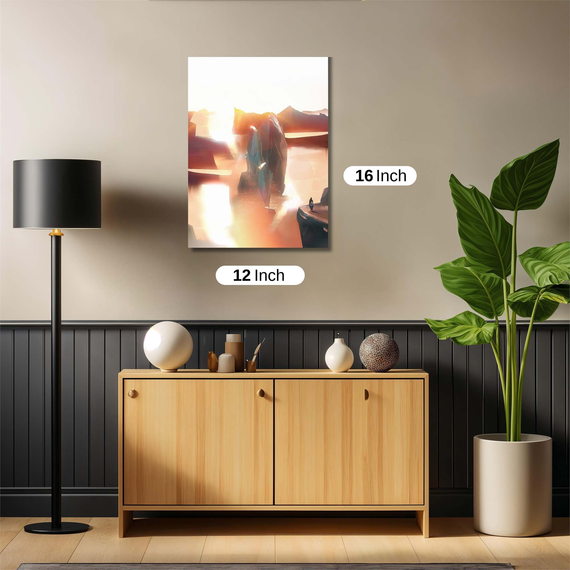 Sunset Serenity Safe Wall Magnetic / M