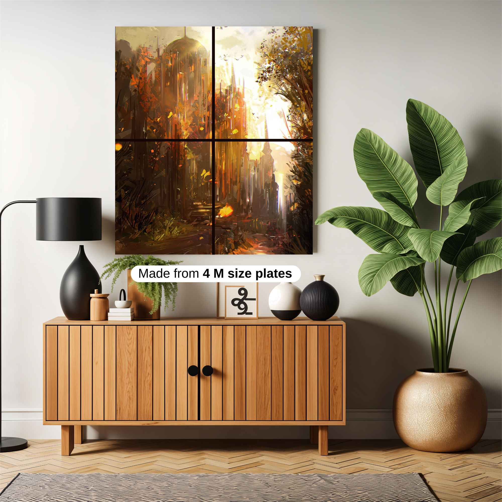 Autumnal Cathedral Safe Wall Magnetic / M