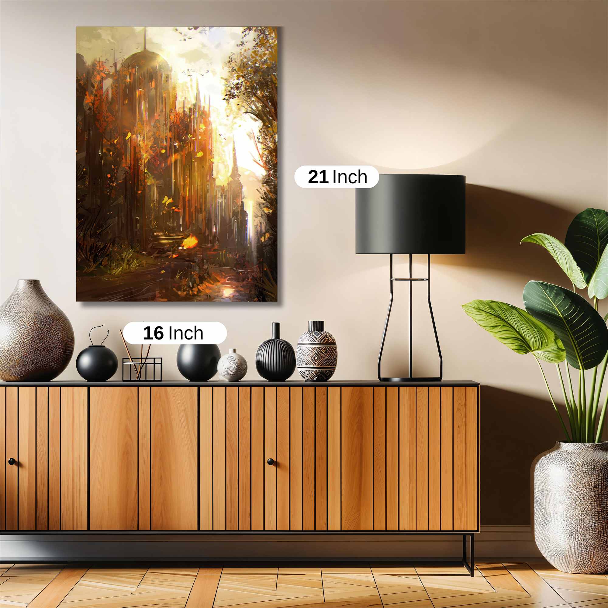 Autumnal Cathedral Safe Wall Magnetic / M