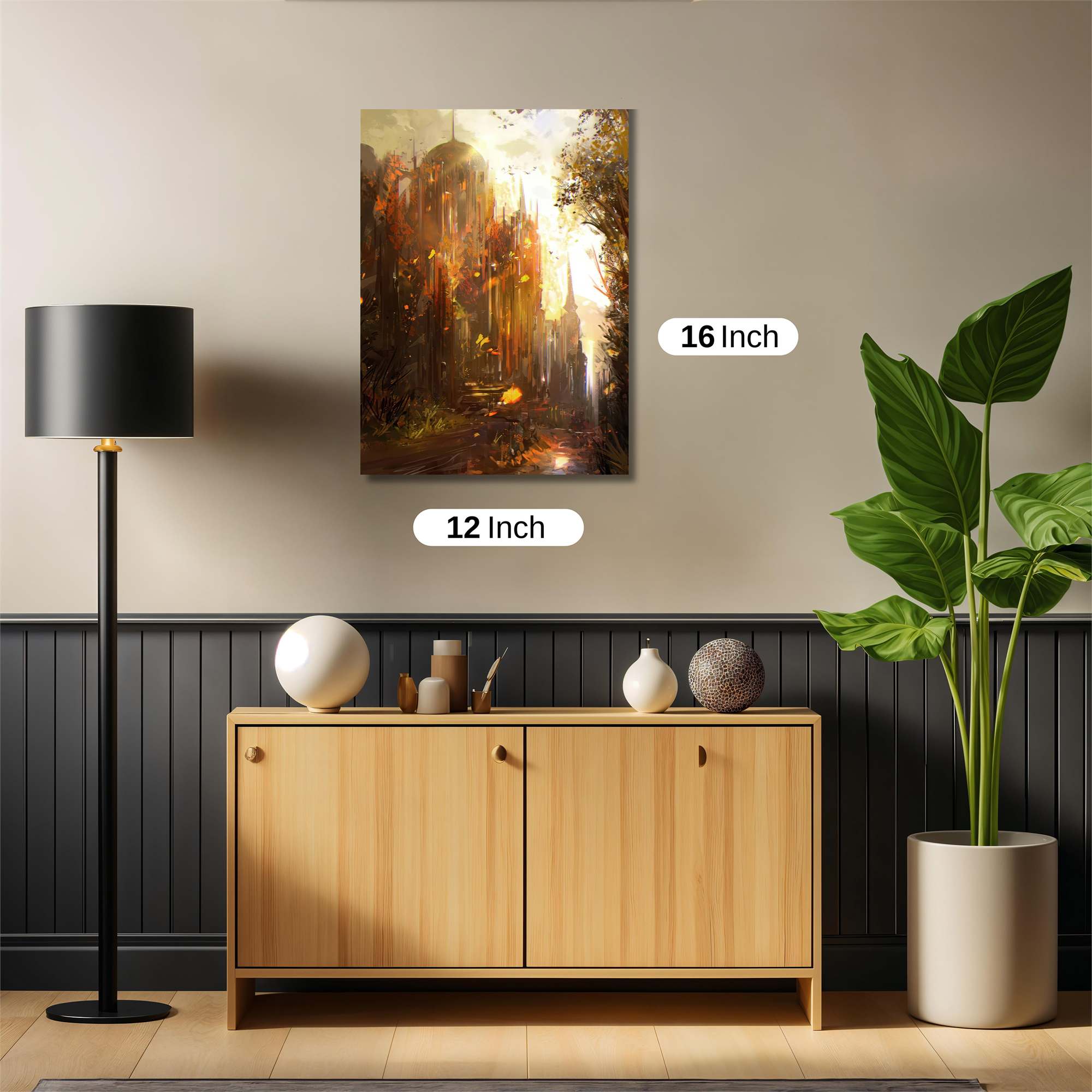 Autumnal Cathedral Safe Wall Magnetic / M