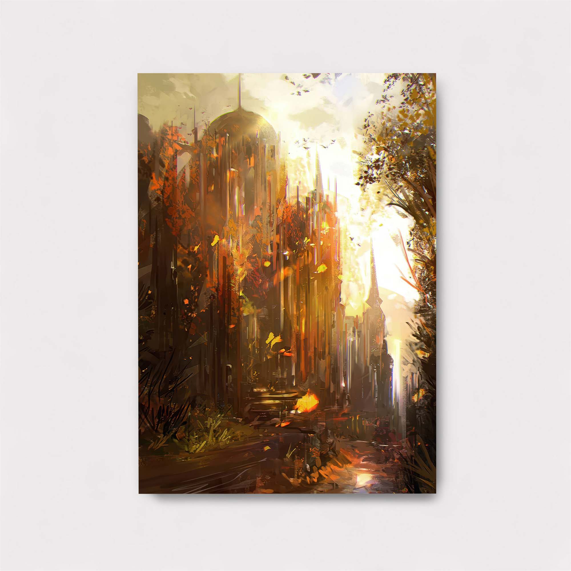 Autumnal Cathedral Safe Wall Magnetic / M