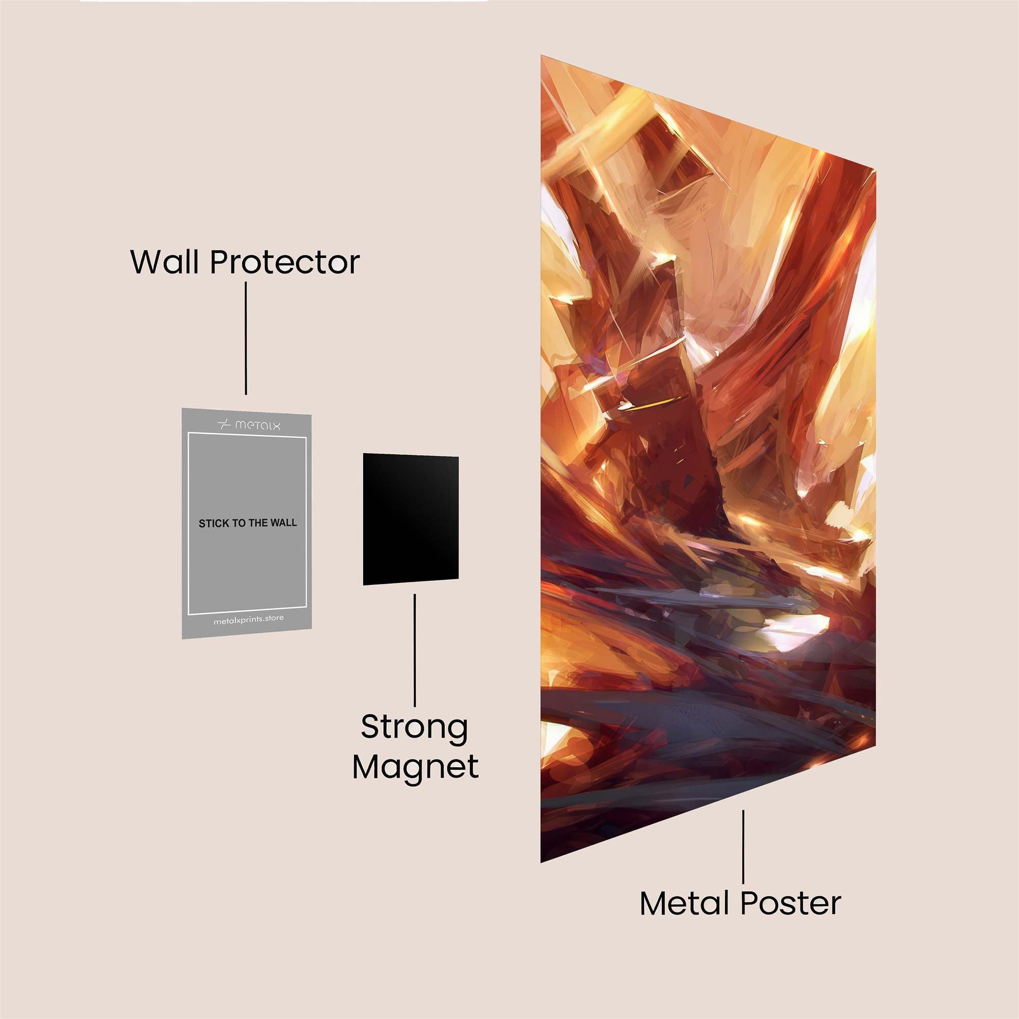 Inferno Unleashed Safe Wall Magnetic / M