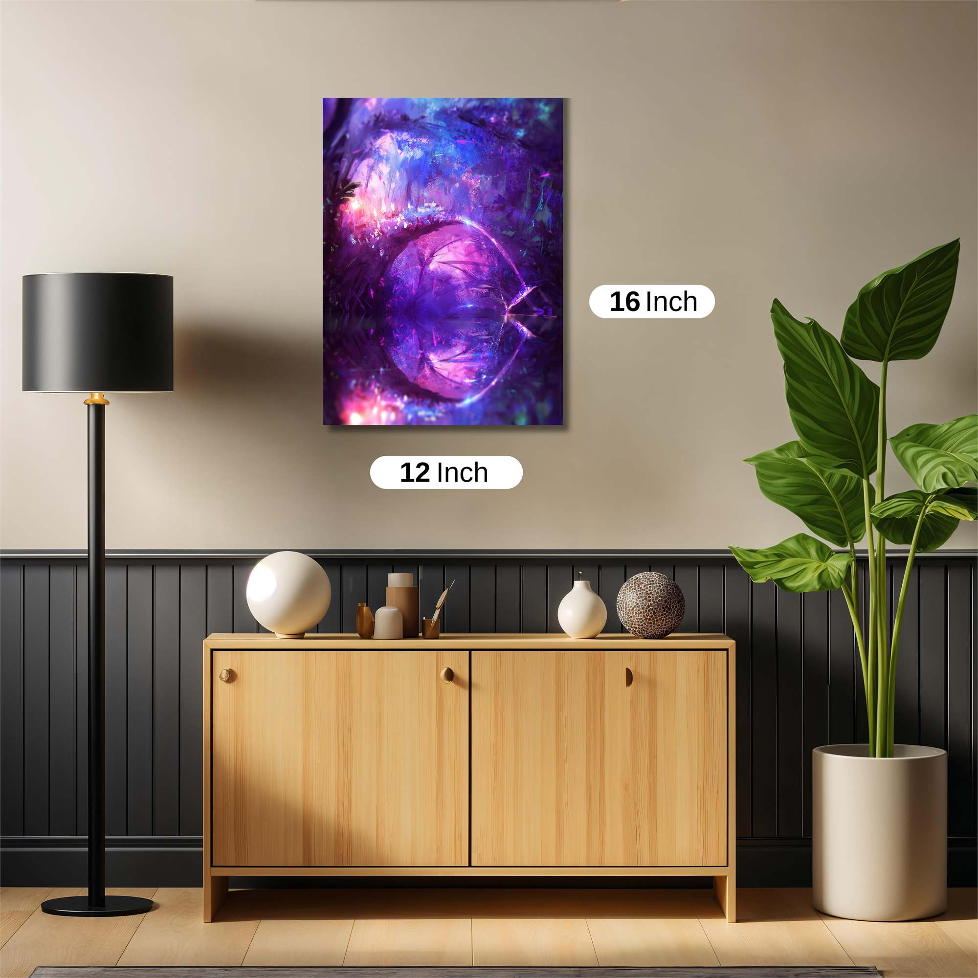 Mystic Reflection Safe Wall Magnetic / M