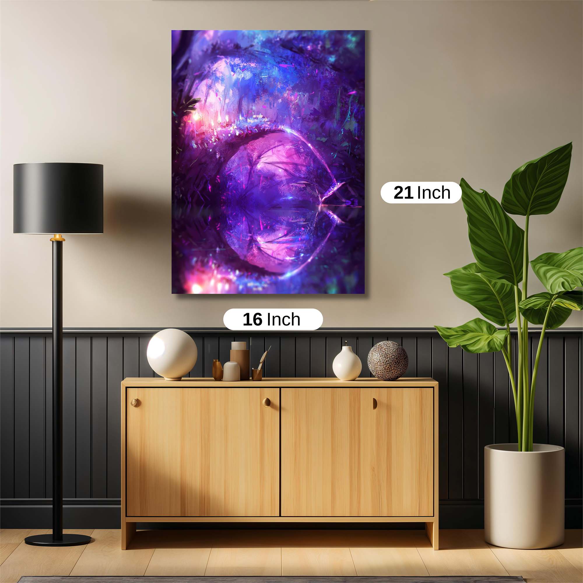 Mystic Reflection Safe Wall Magnetic / M