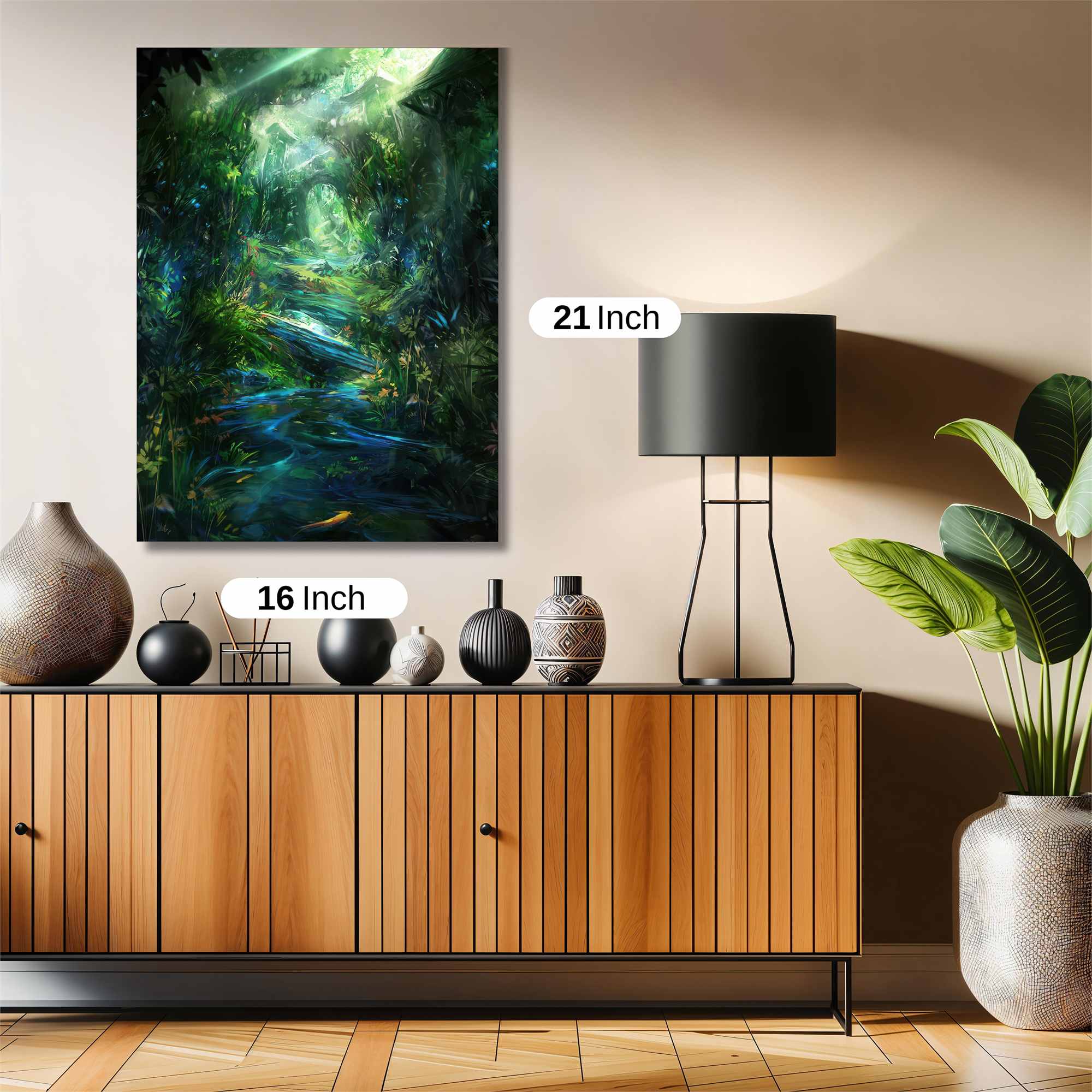 Jungle Enchantment Safe Wall Magnetic / M