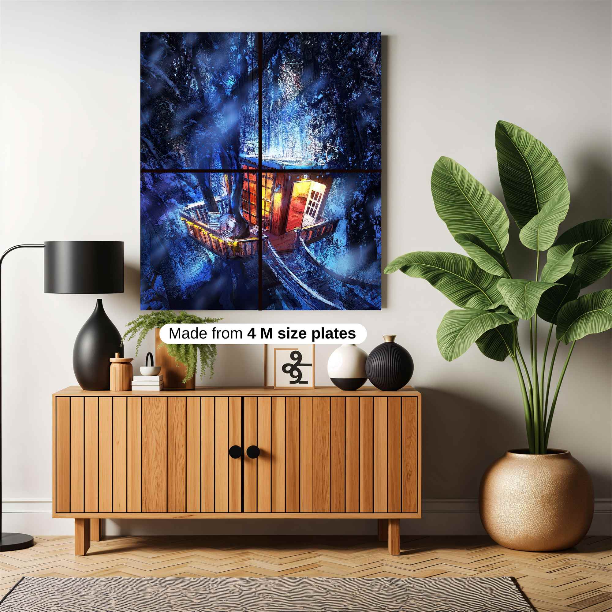 Cabin Whimsy Safe Wall Magnetic / M