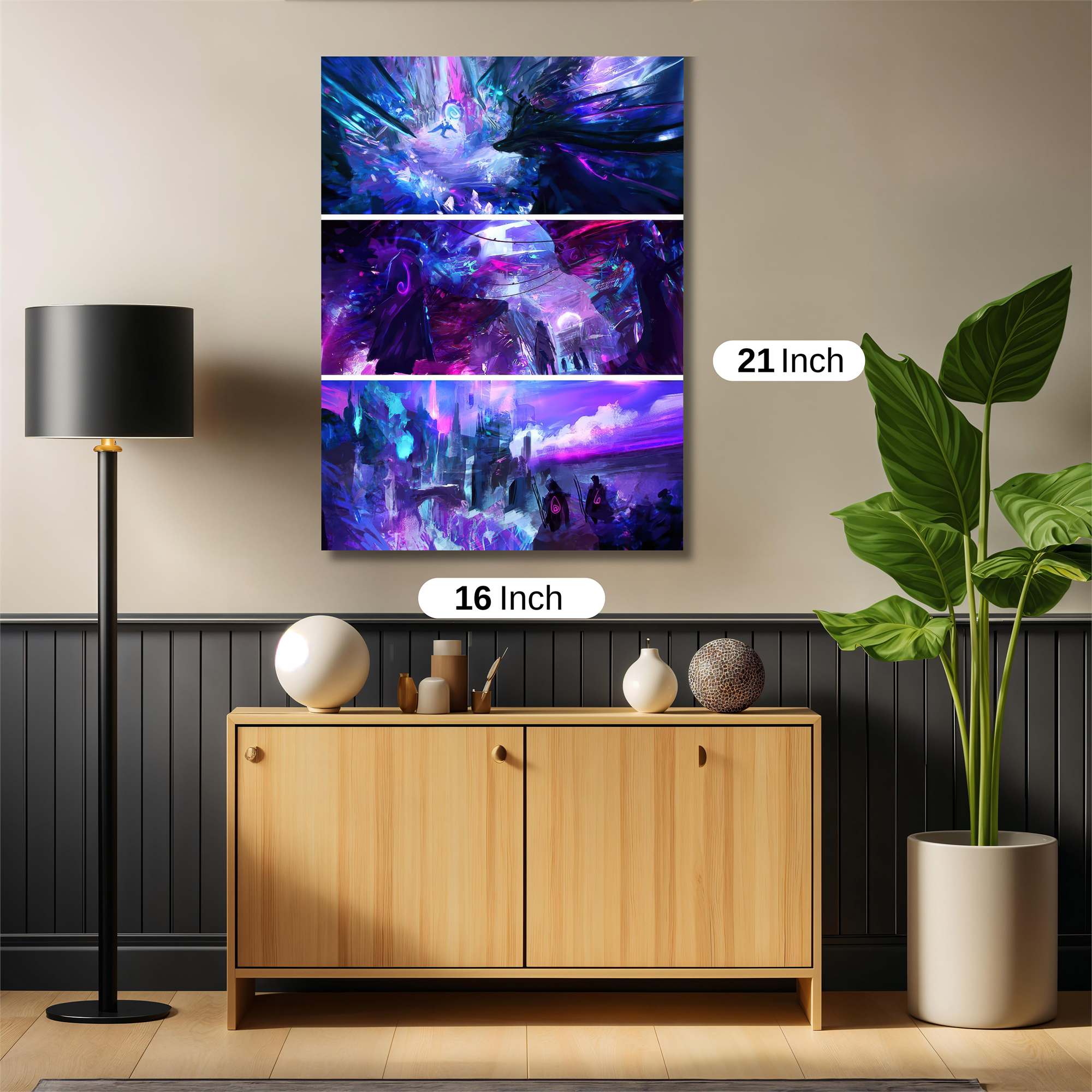 Nebula Whimsy Safe Wall Magnetic / M