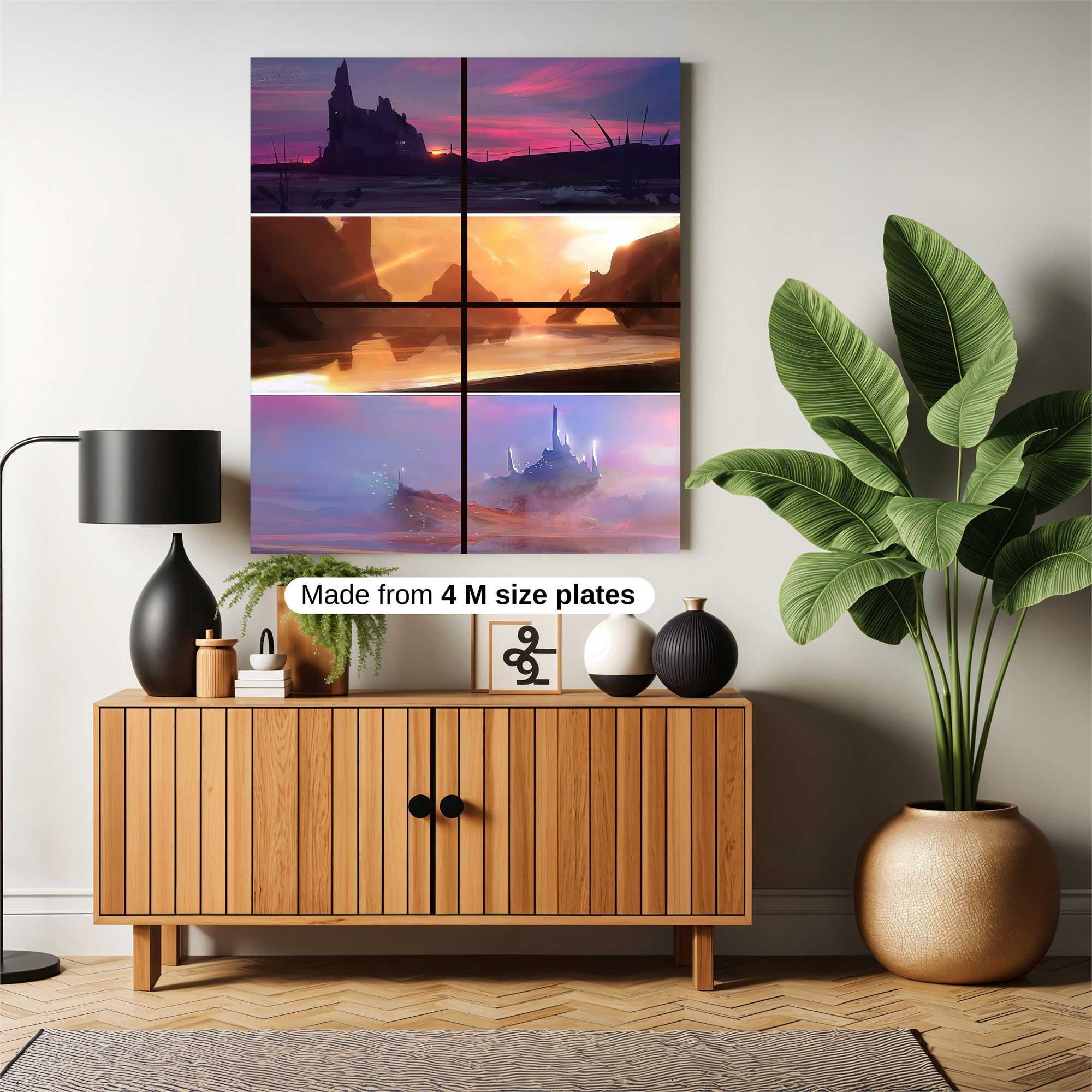 Ruins Twilight Safe Wall Magnetic / M