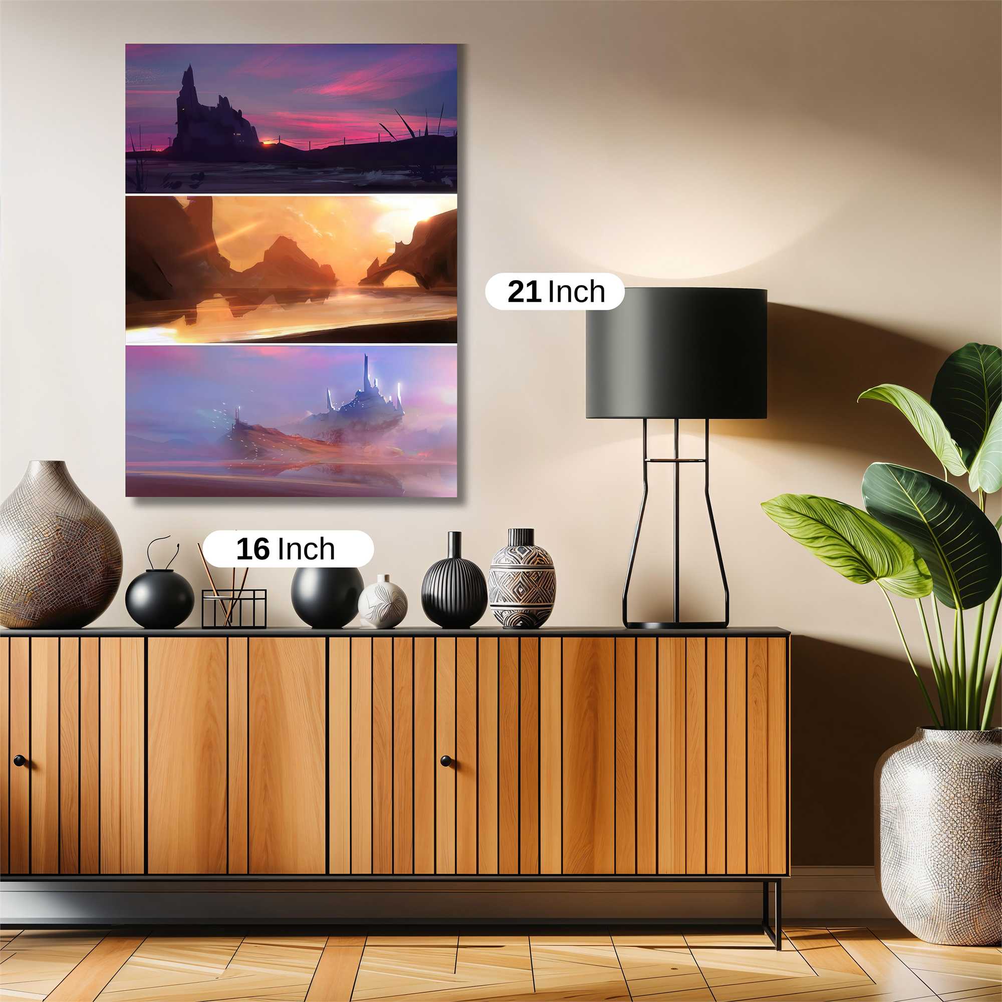 Ruins Twilight Safe Wall Magnetic / M
