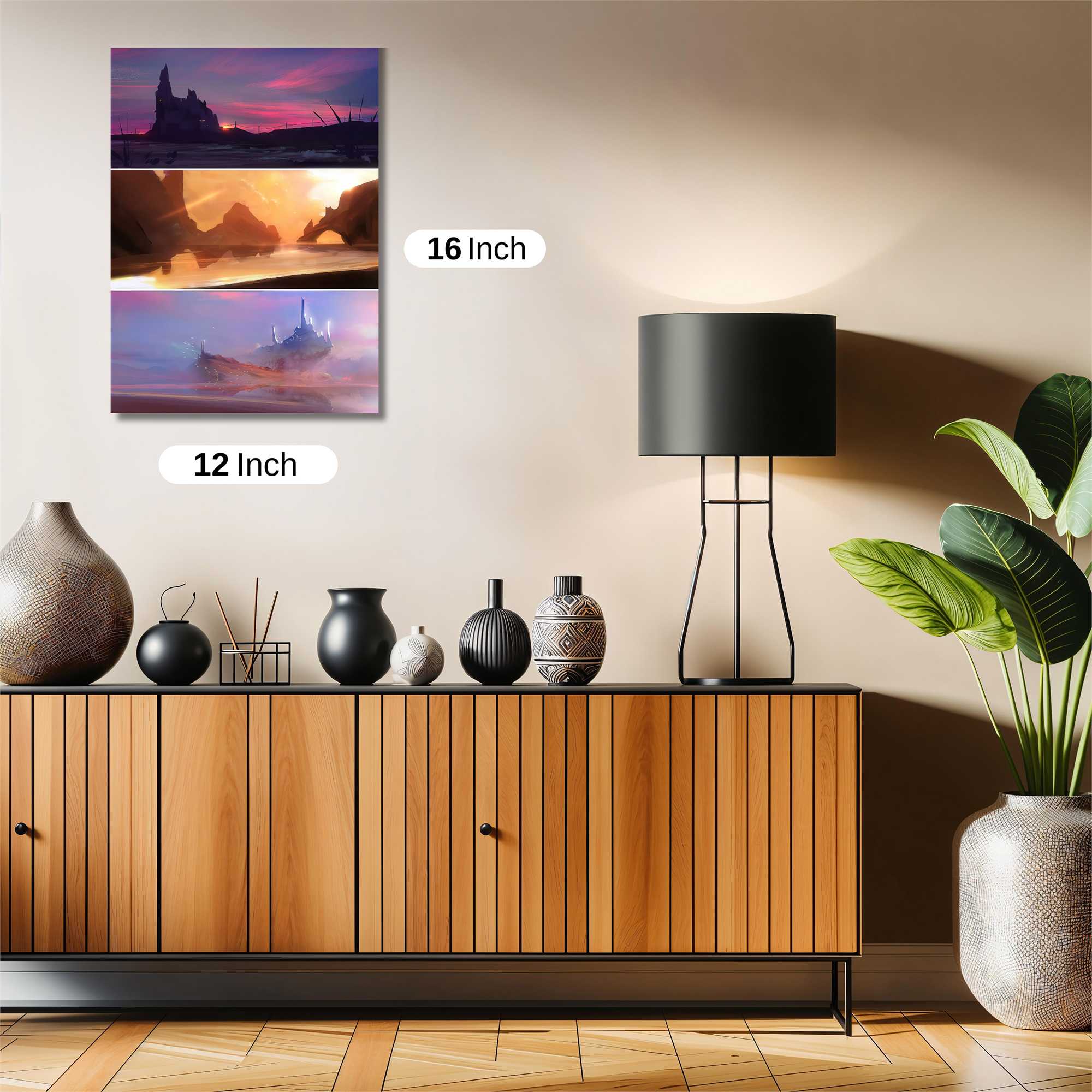 Ruins Twilight Safe Wall Magnetic / M