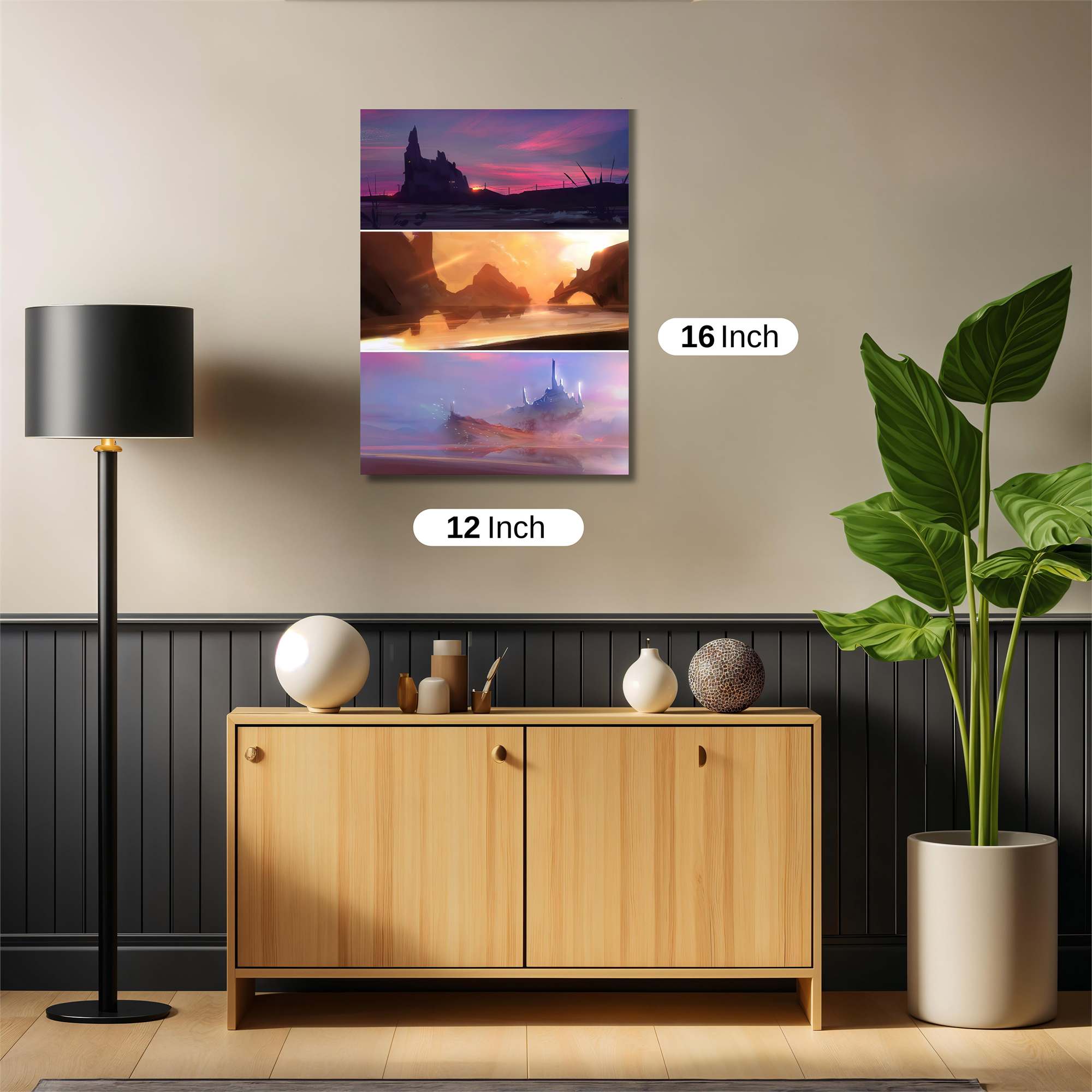 Ruins Twilight Safe Wall Magnetic / M