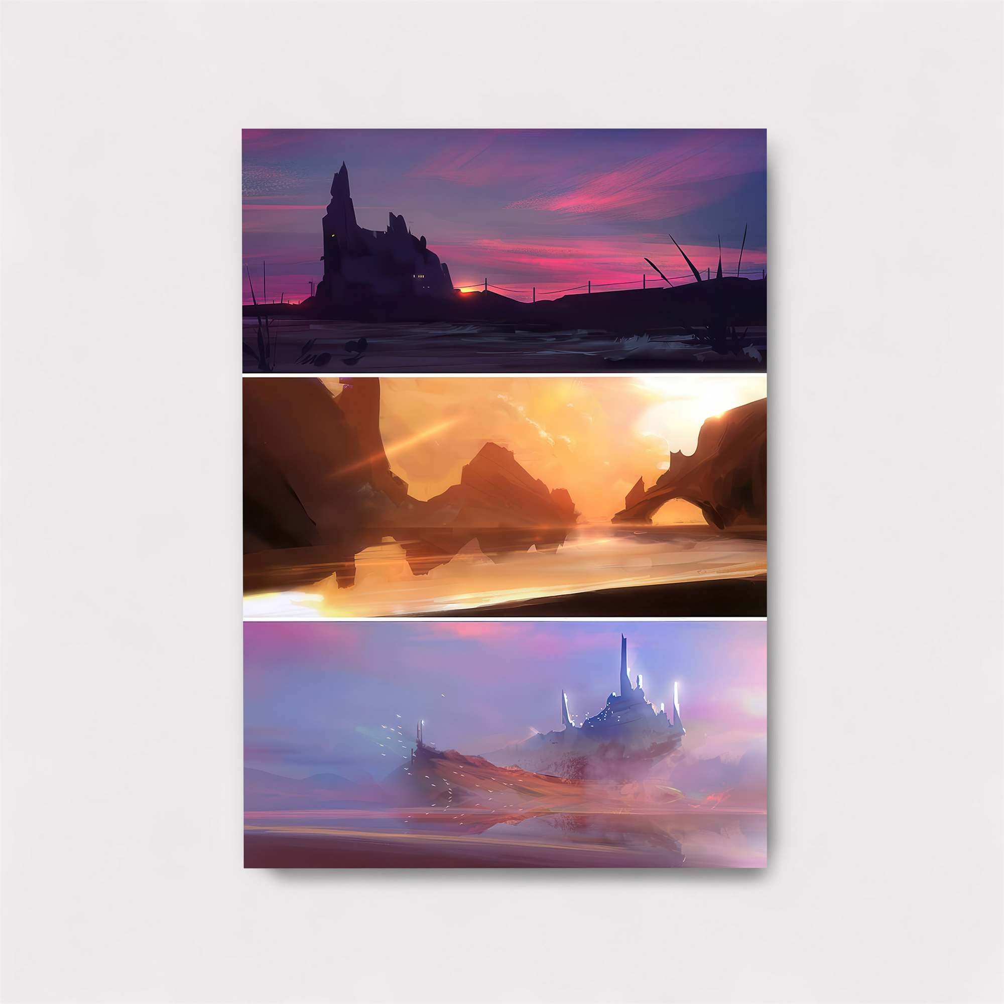 Ruins Twilight Safe Wall Magnetic / M