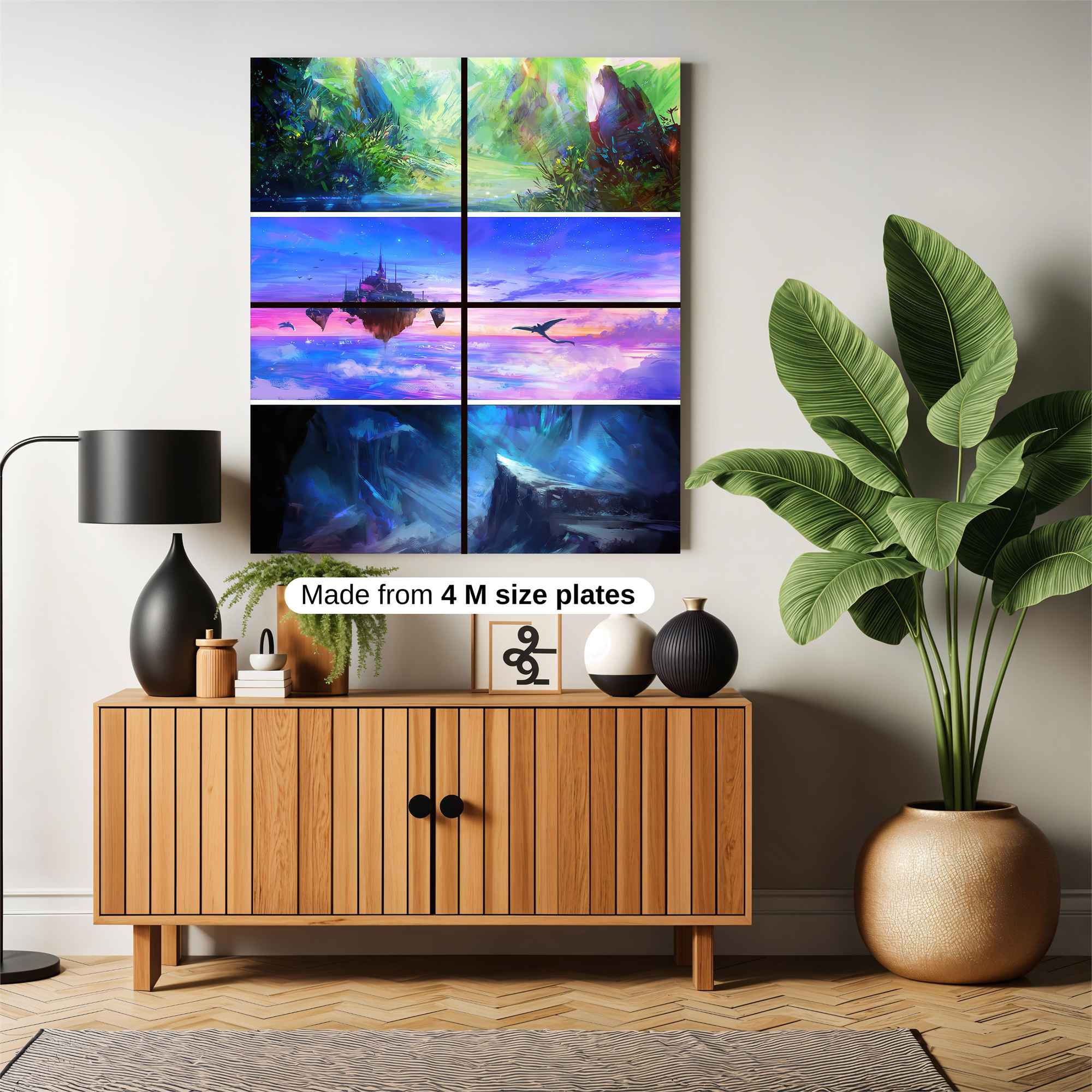 Fantasy Whimsy Safe Wall Magnetic / M