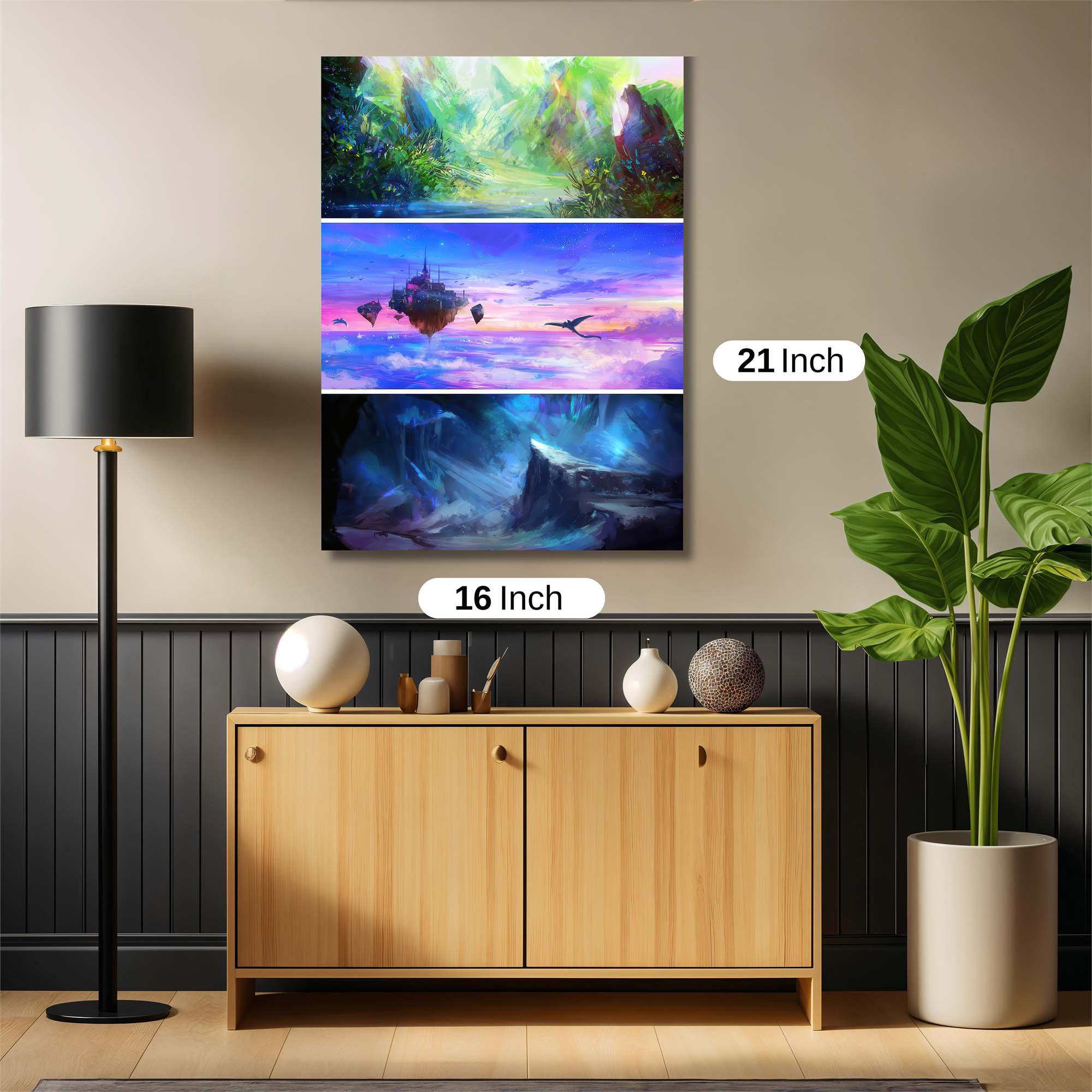 Fantasy Whimsy Safe Wall Magnetic / M