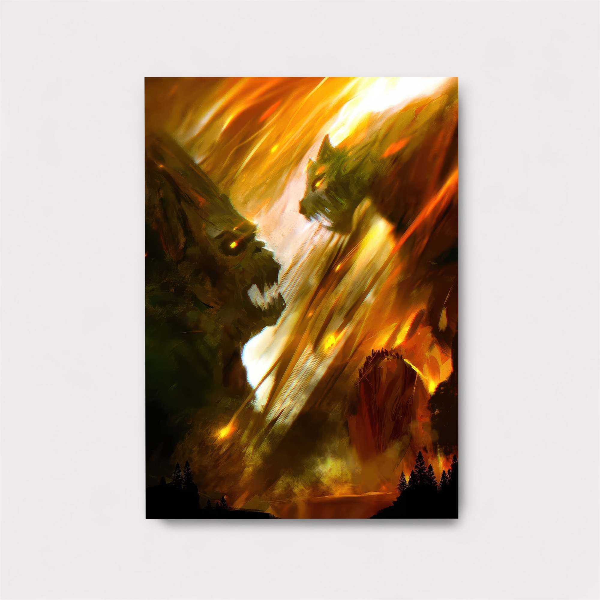 Godzilla Ferocity Safe Wall Magnetic / M