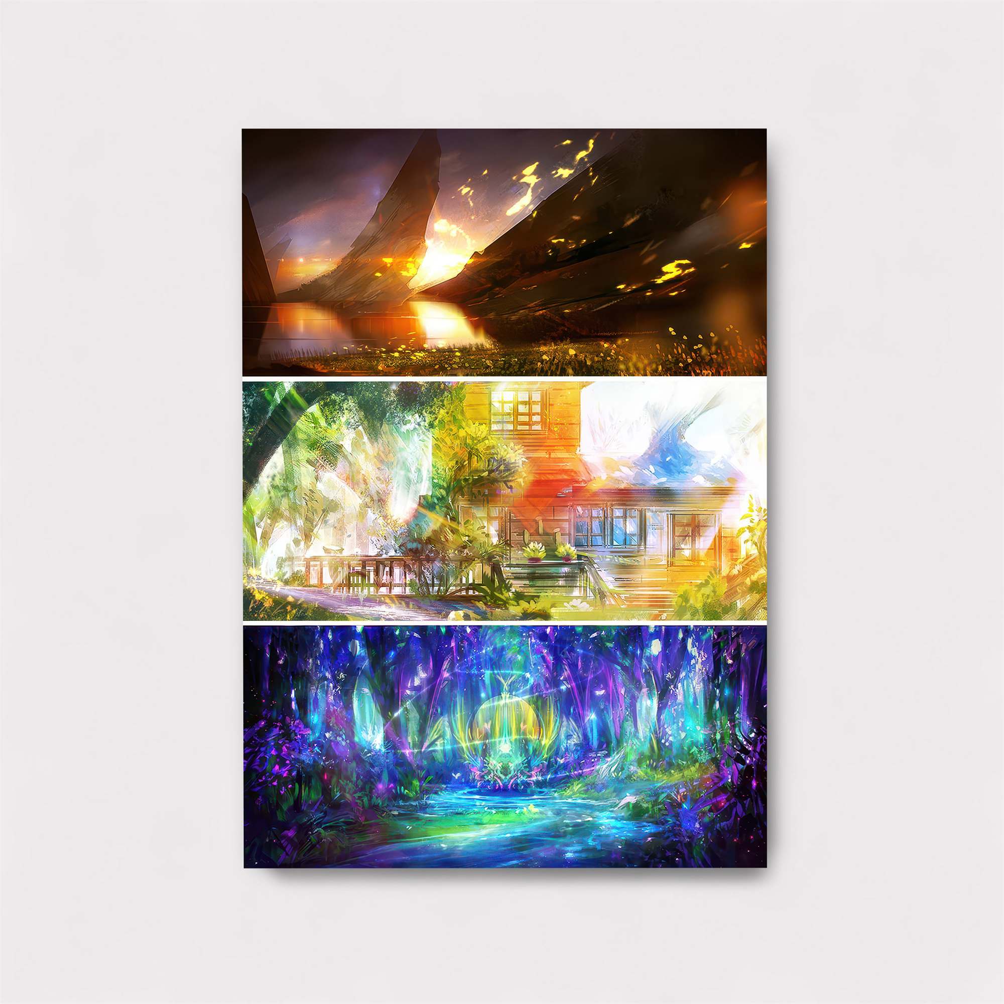 Sunset Serenity Safe Wall Magnetic / M