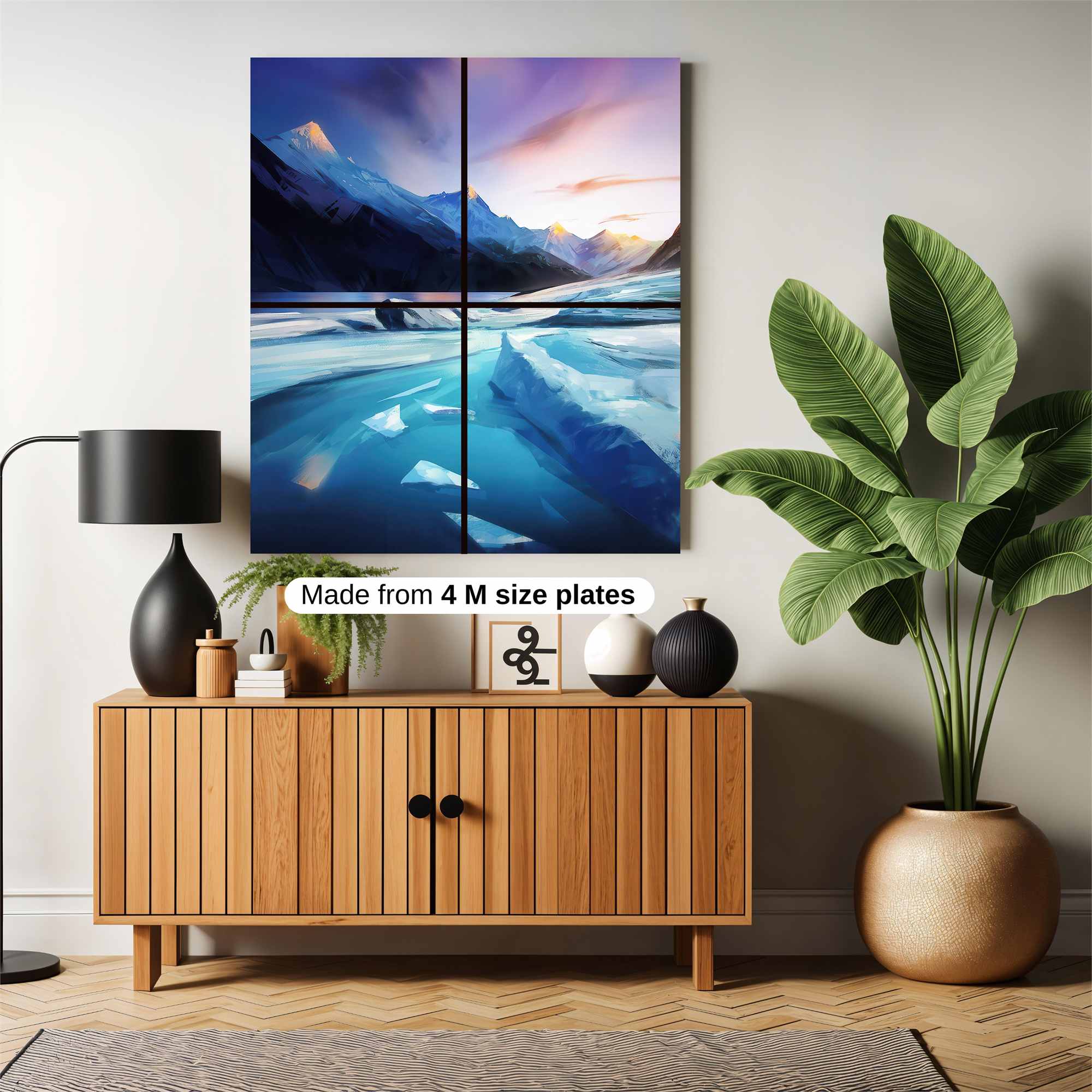 Mountain Serenity Safe Wall Magnetic / M