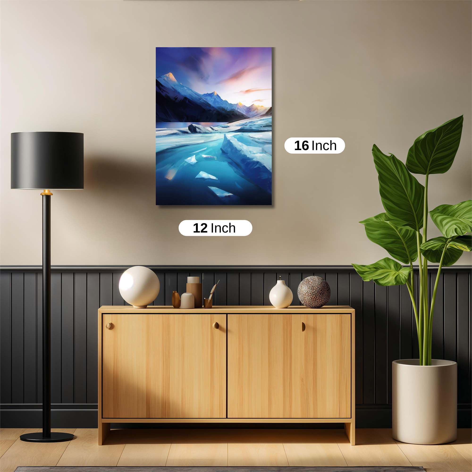 Mountain Serenity Safe Wall Magnetic / M