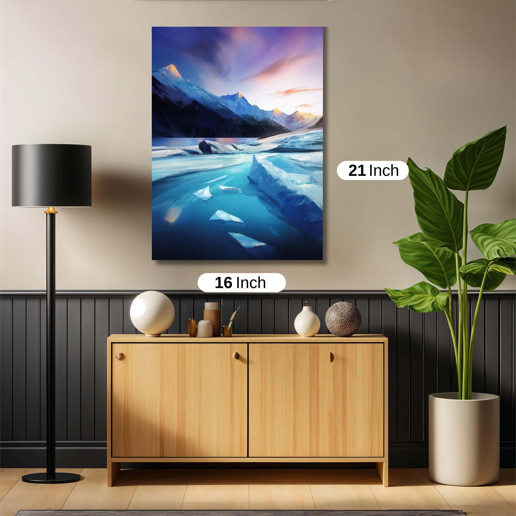Mountain Serenity Safe Wall Magnetic / M