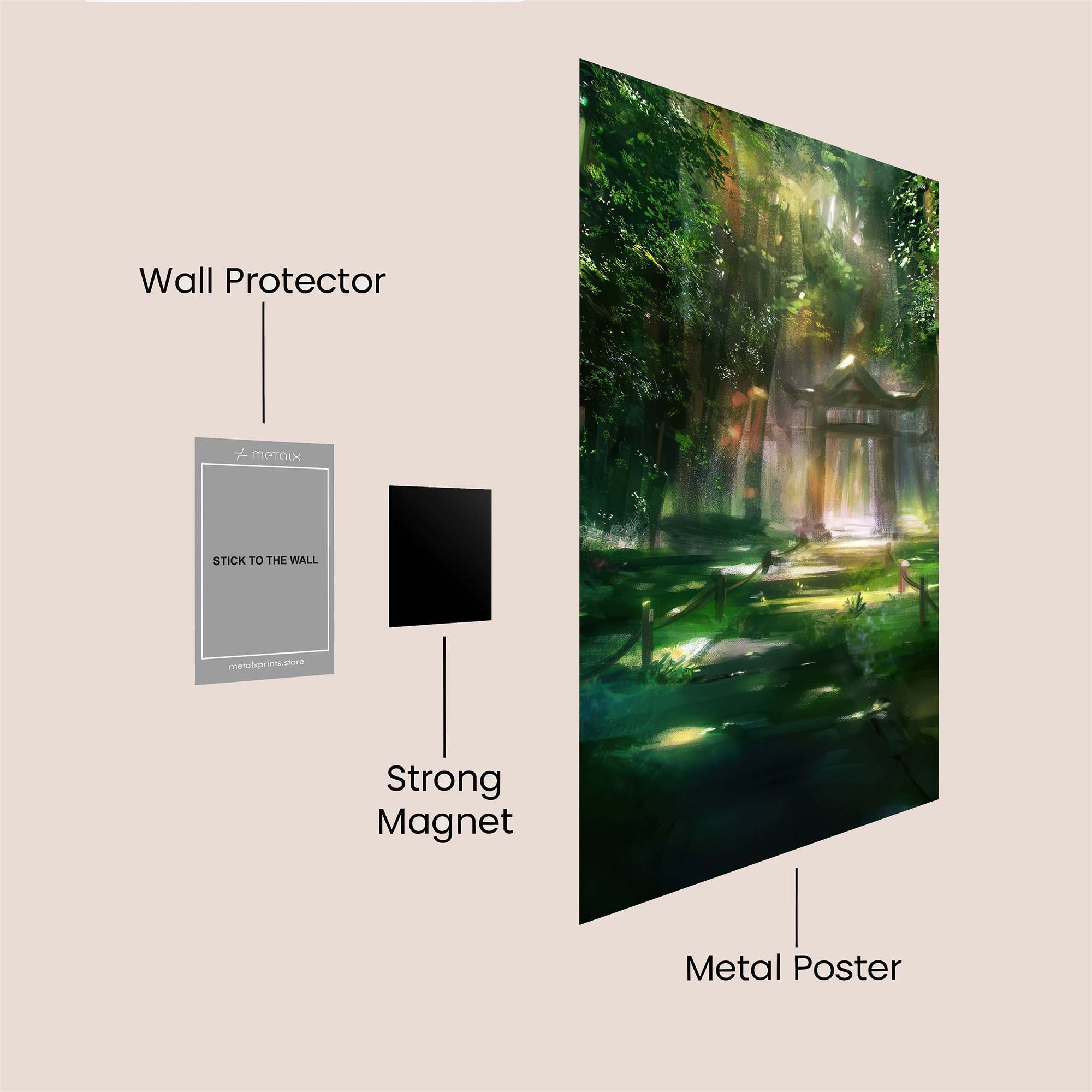 Forest Enchantment Safe Wall Magnetic / M
