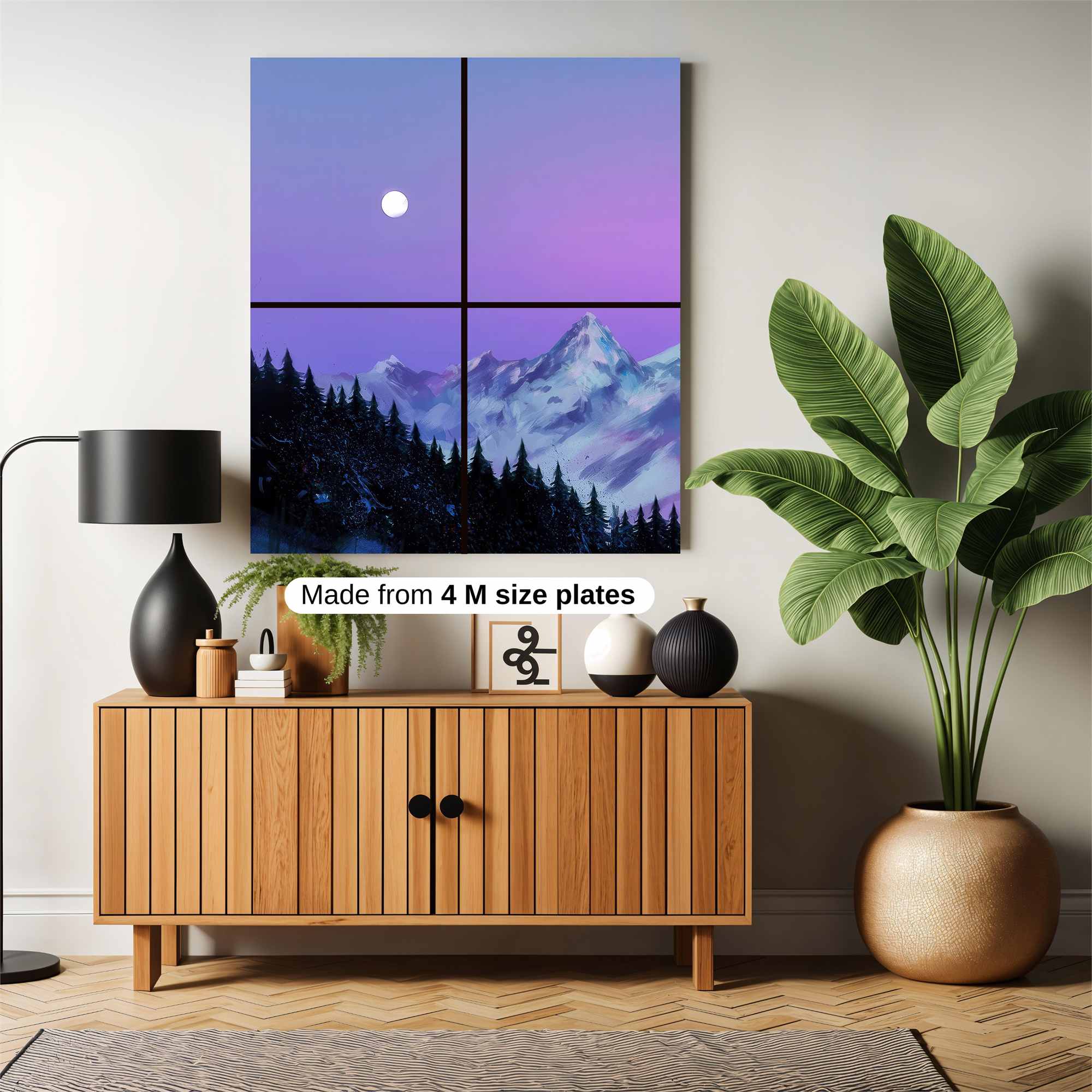 Moonlit Serenity Safe Wall Magnetic / M