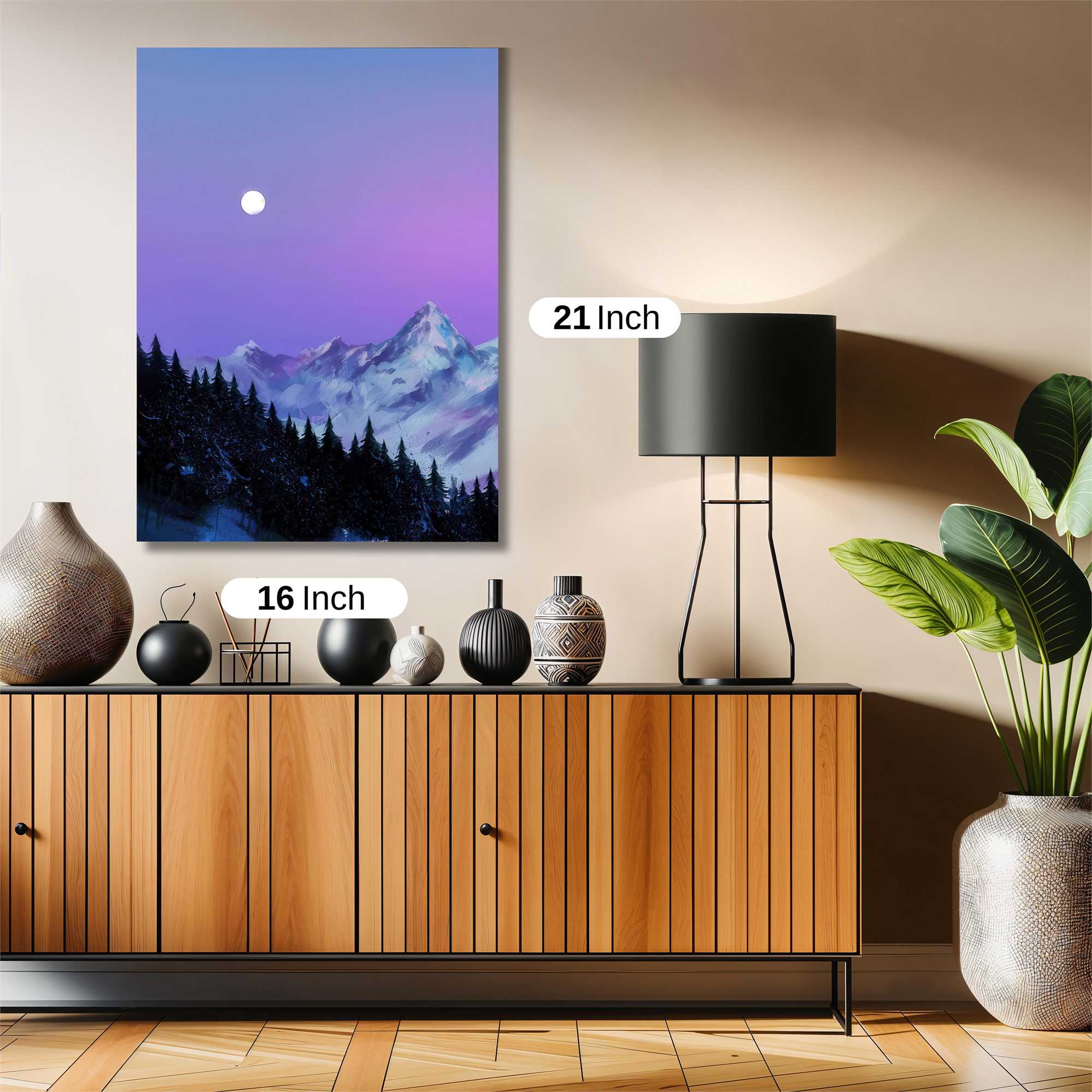 Moonlit Serenity Safe Wall Magnetic / M