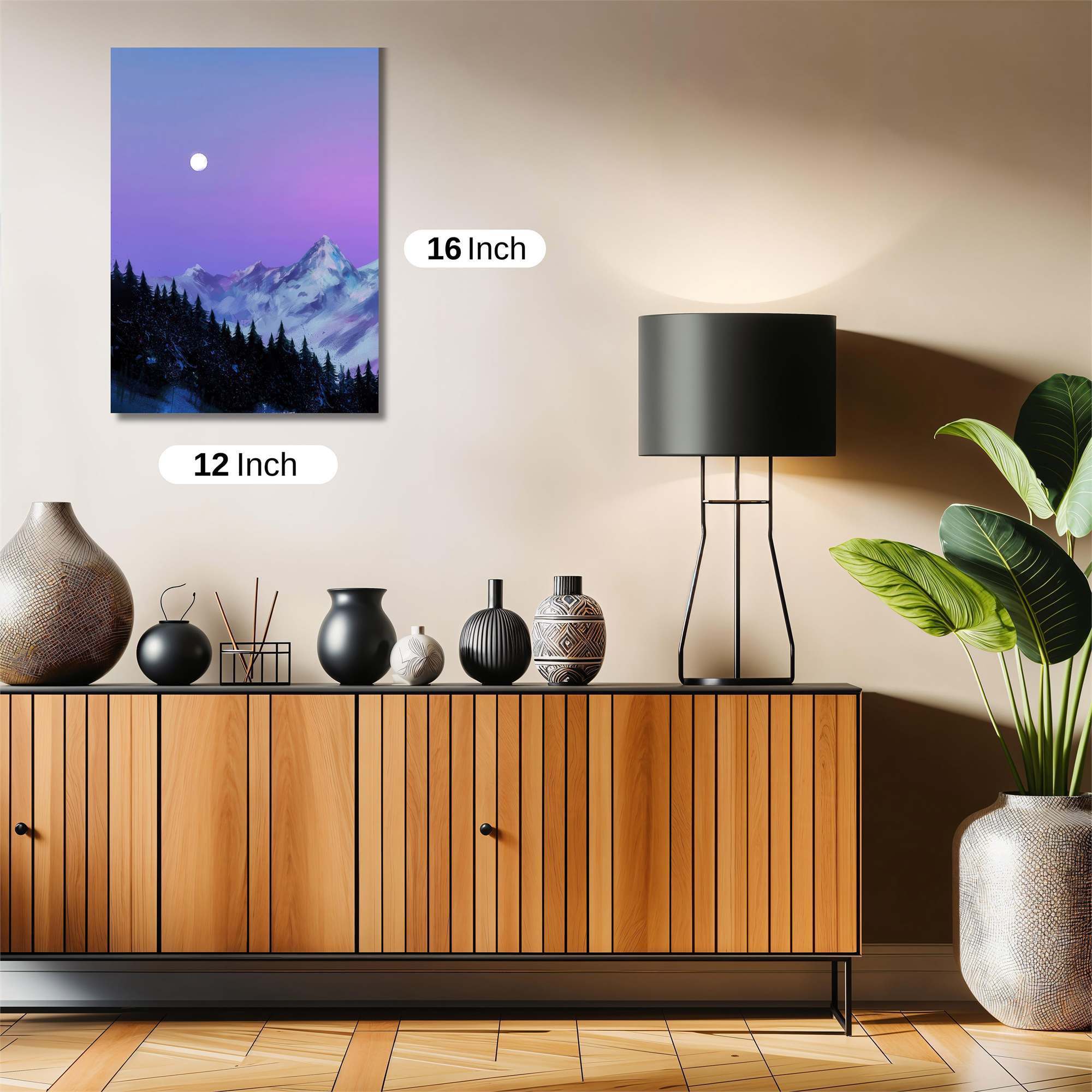 Moonlit Serenity Safe Wall Magnetic / M