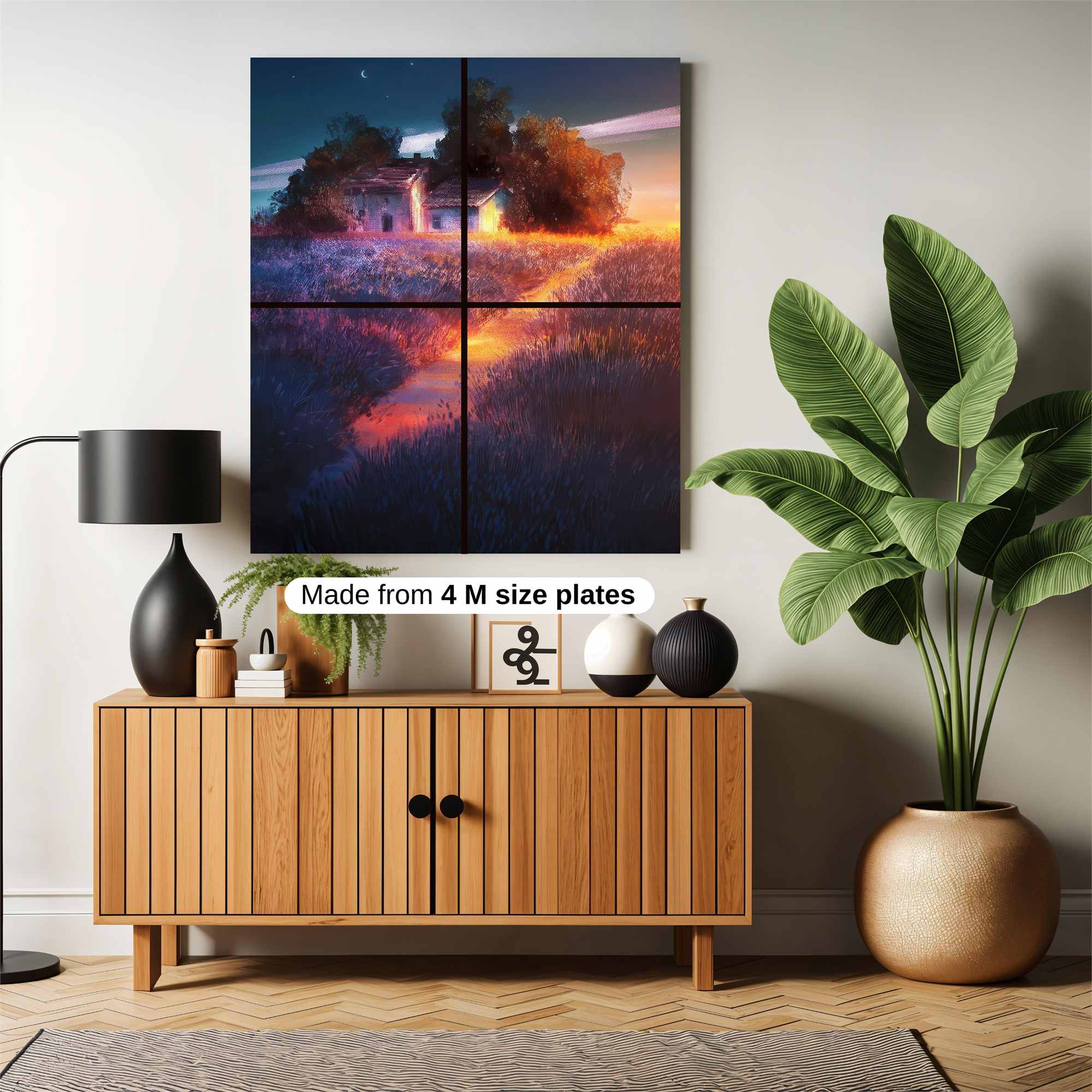 Cottage Twilight Safe Wall Magnetic / M