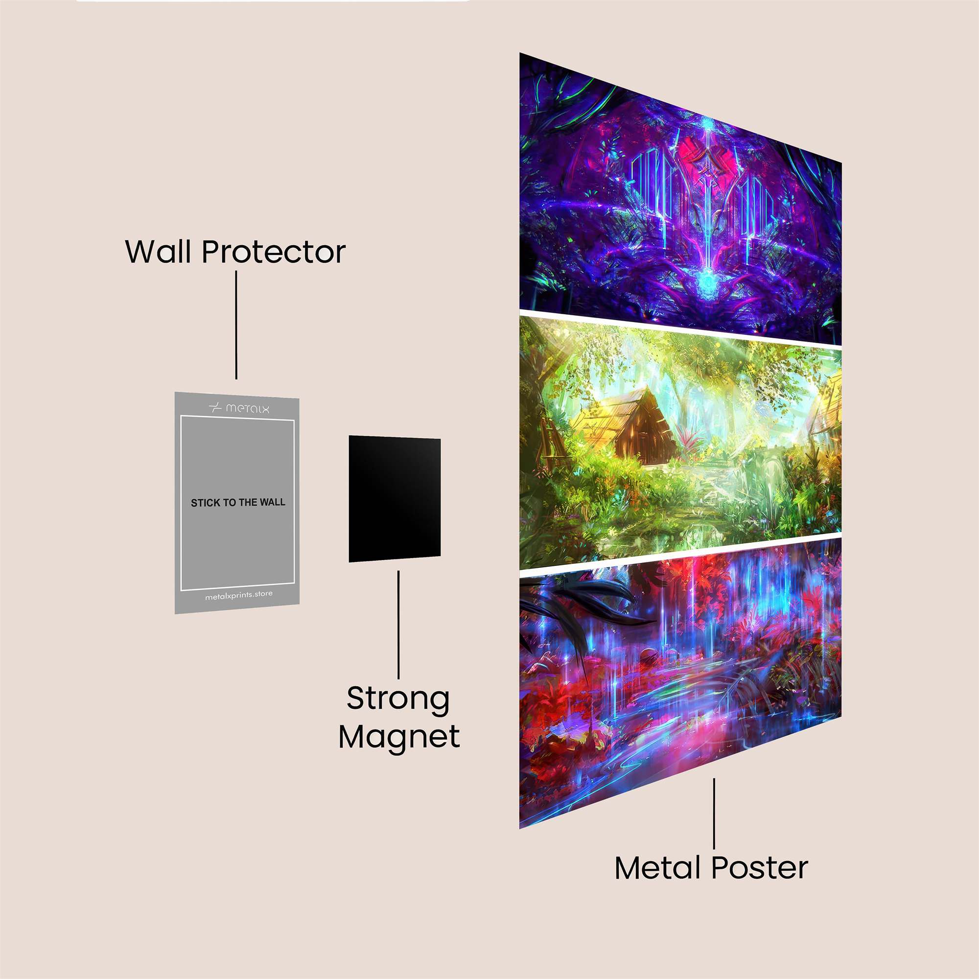 Visionary Dream Safe Wall Magnetic / M