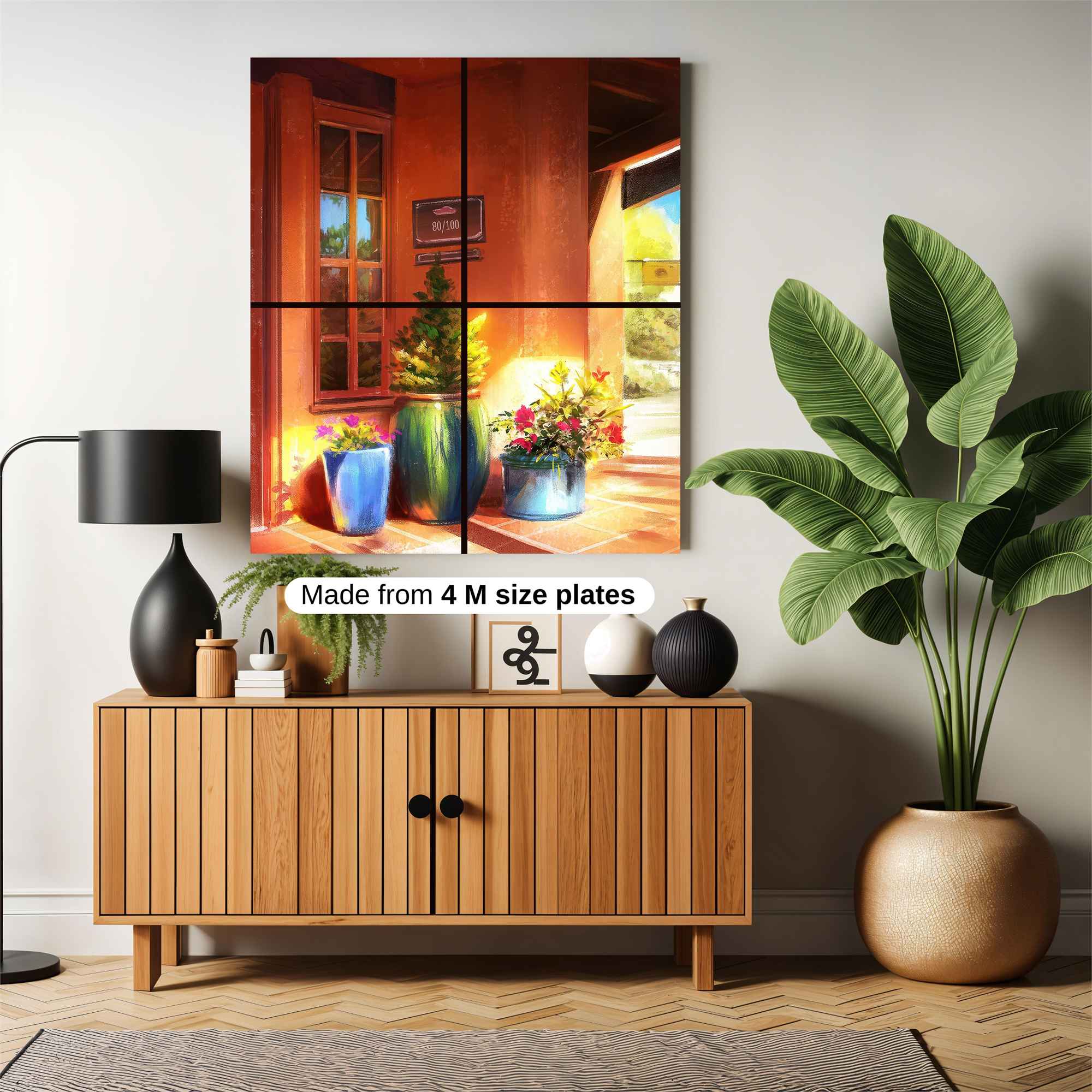 Sunlit Serenity Safe Wall Magnetic / M