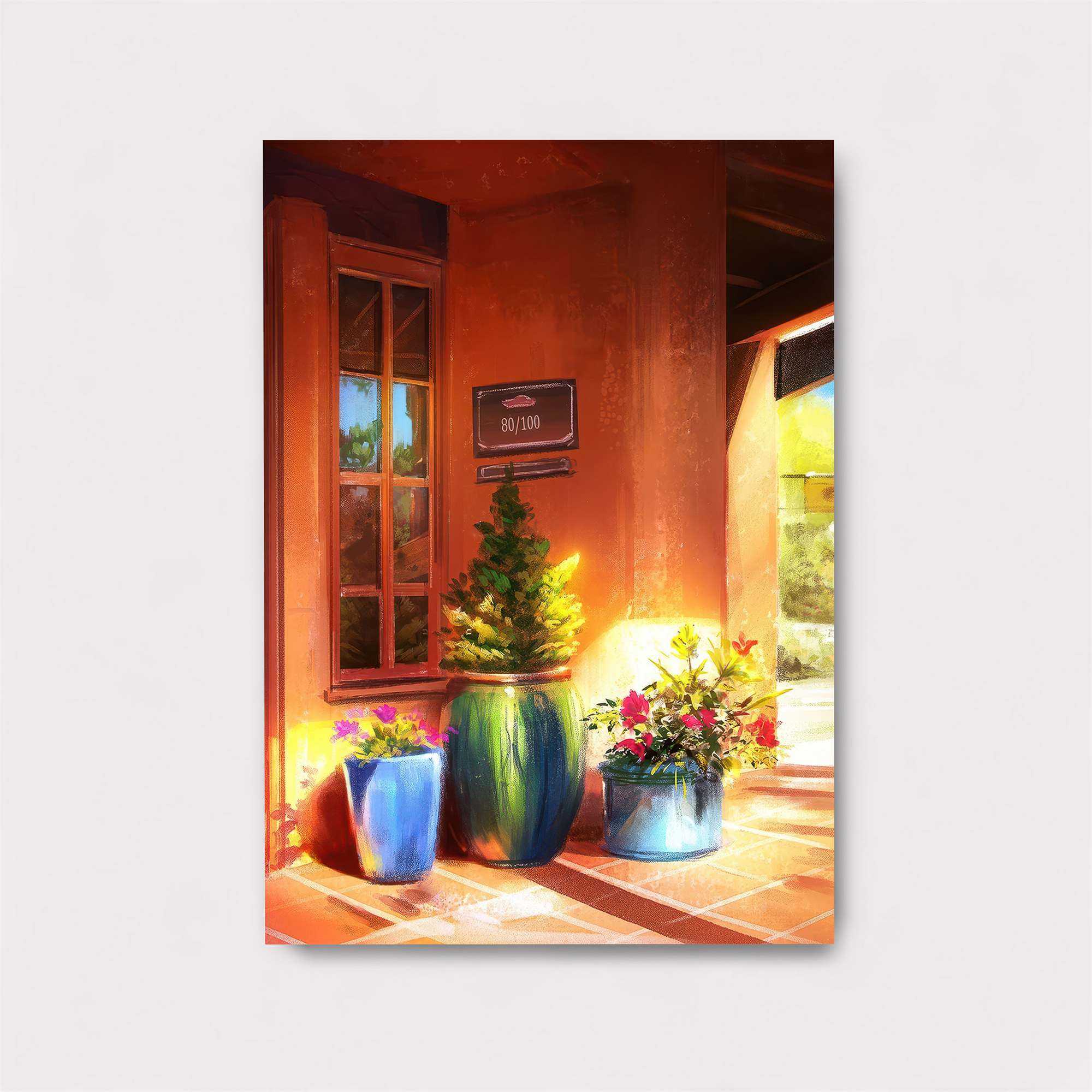 Sunlit Serenity Safe Wall Magnetic / M