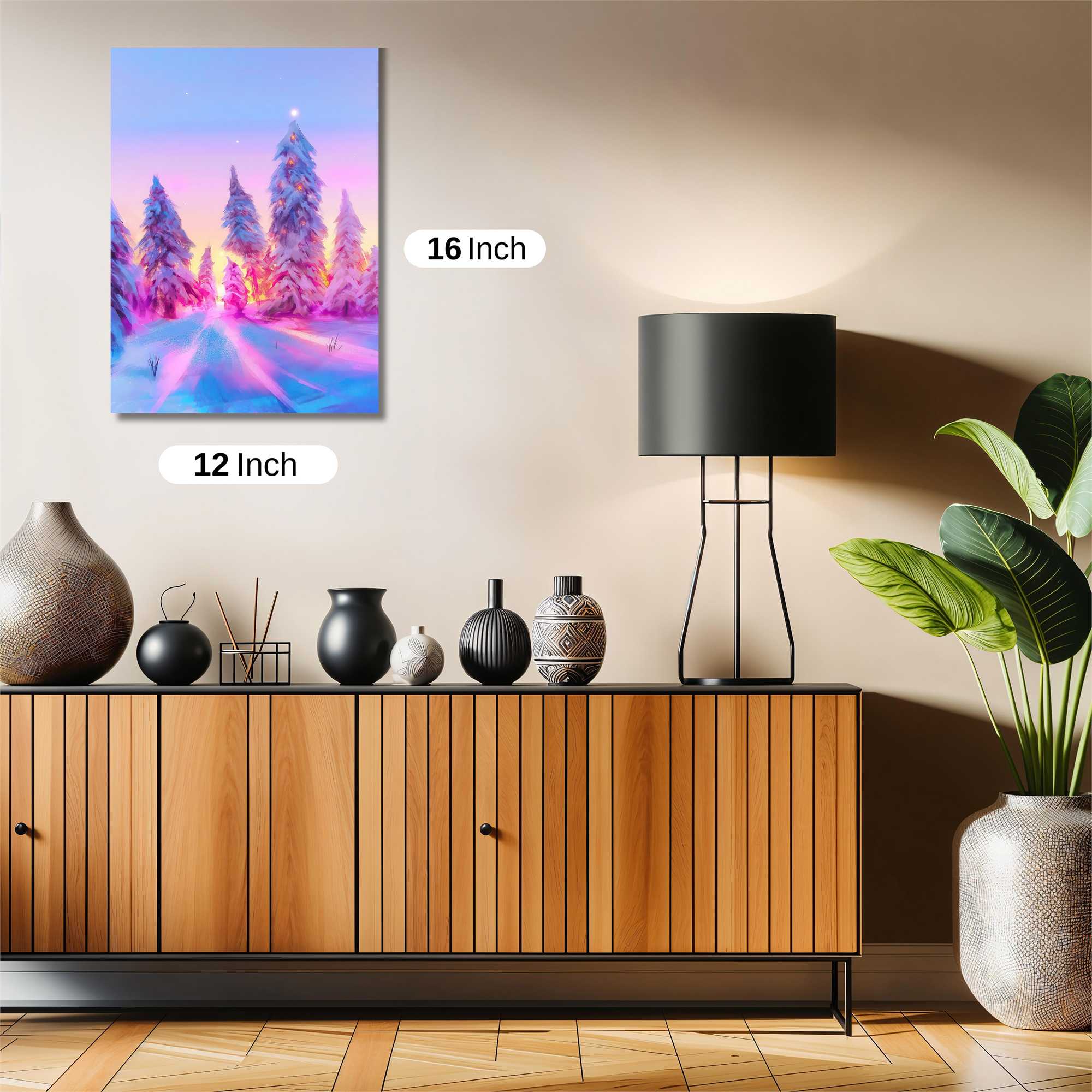 Winter Serenity Safe Wall Magnetic / M