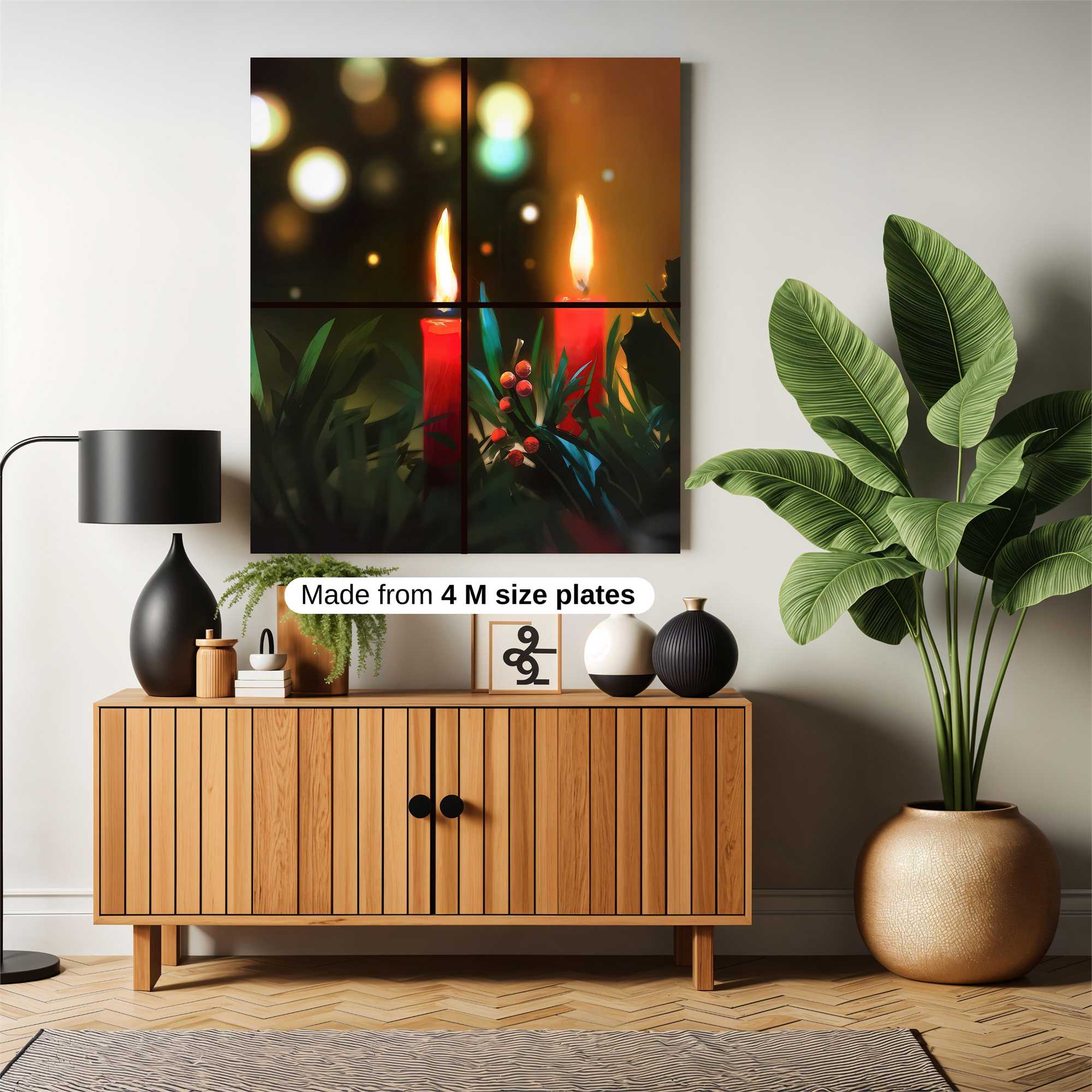 Candlelight Serenity Safe Wall Magnetic / M