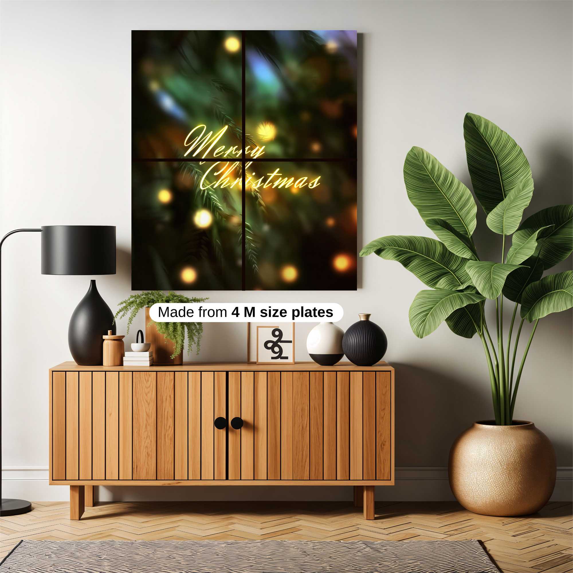 Christmas Glow Safe Wall Magnetic / M