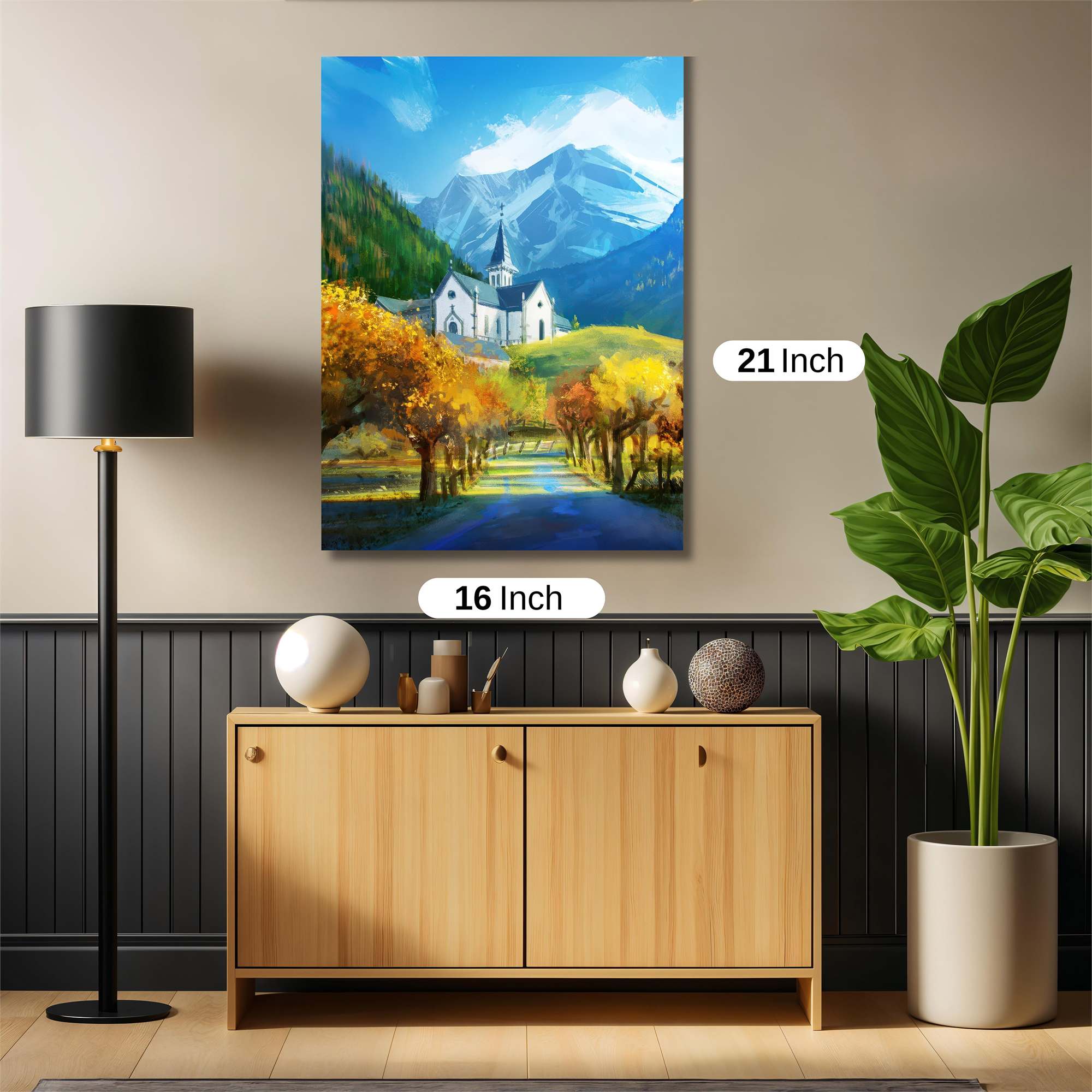 Church Serenity Safe Wall Magnetic / M