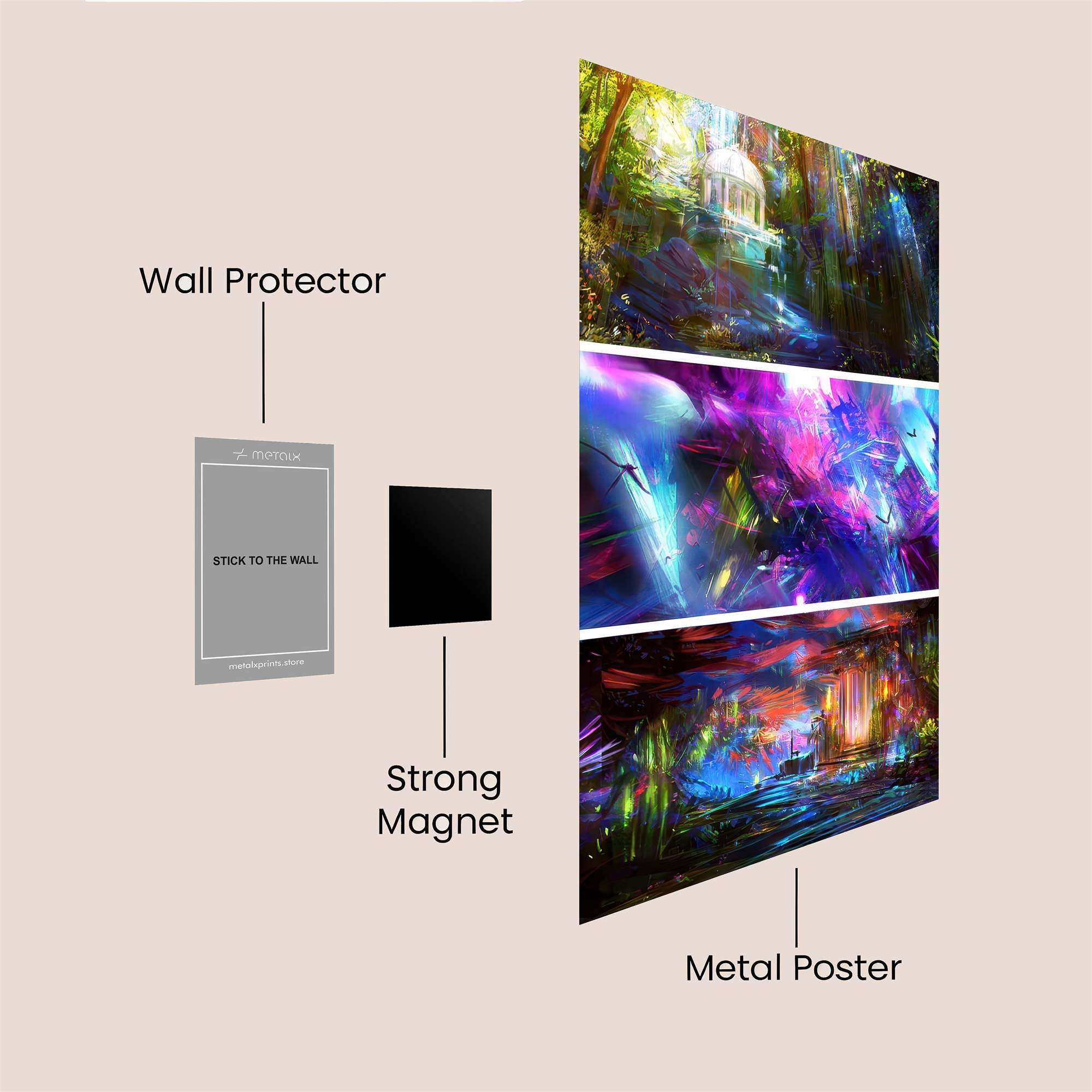 Enchanted Serenity Safe Wall Magnetic / M