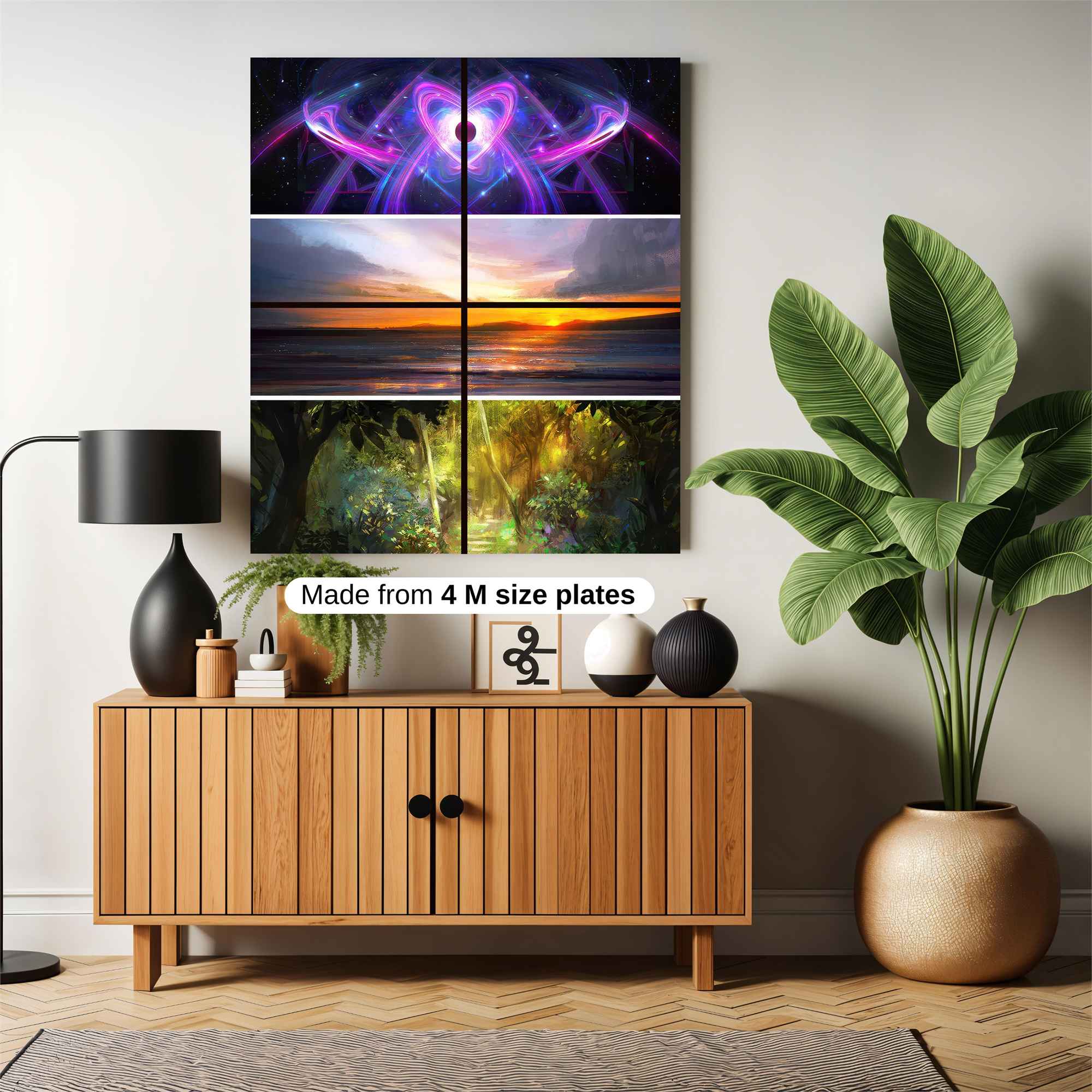 Cosmic Serenity Safe Wall Magnetic / M