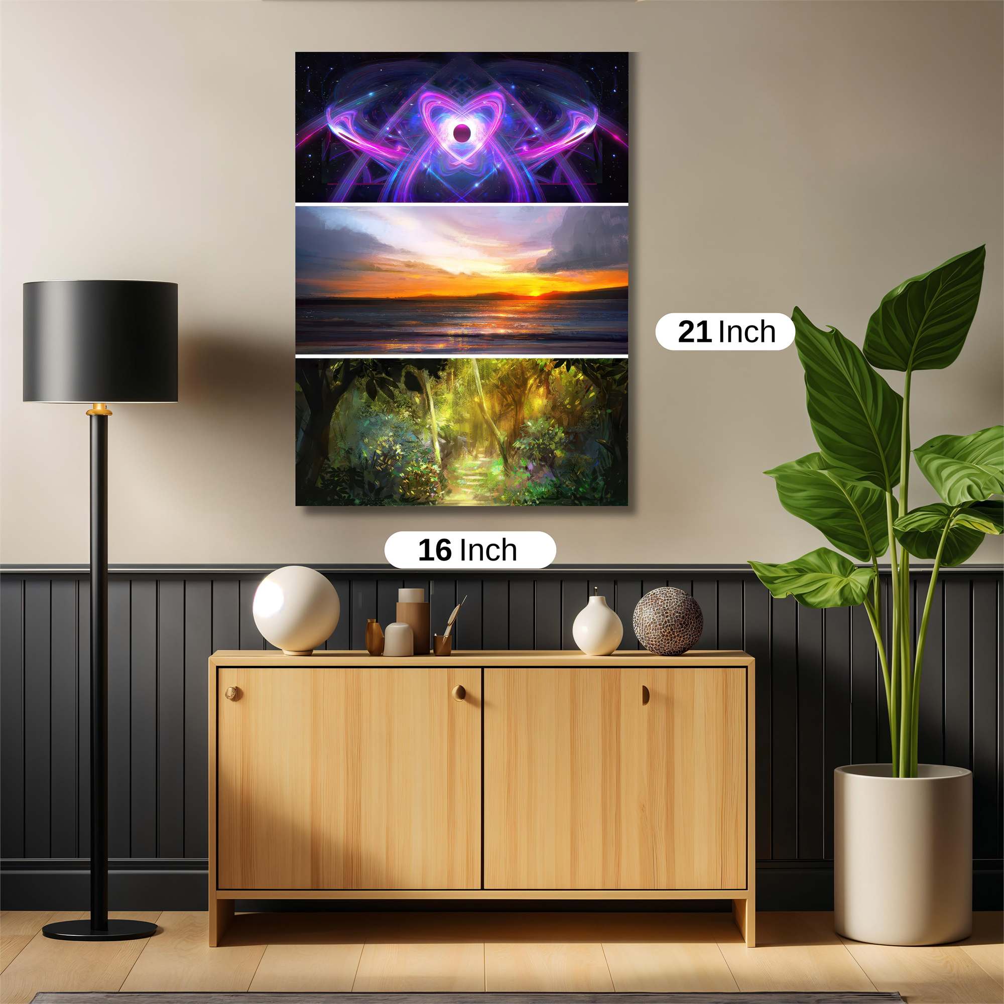 Cosmic Serenity Safe Wall Magnetic / M