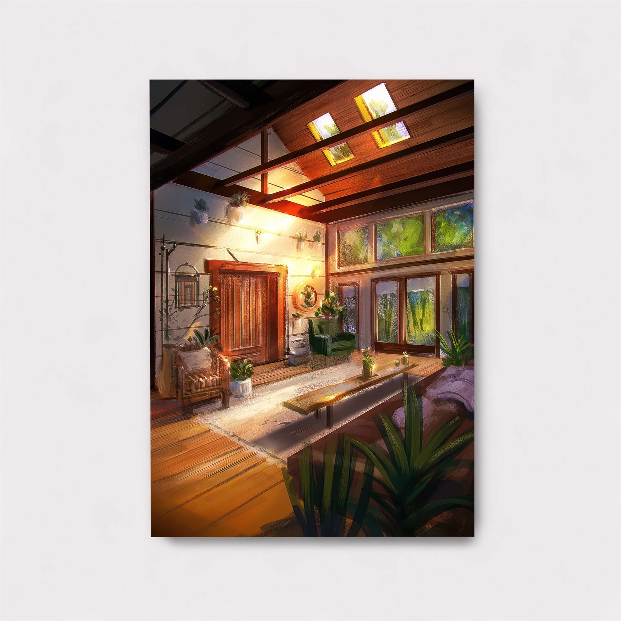 Sunlit Serenity Safe Wall Magnetic / M