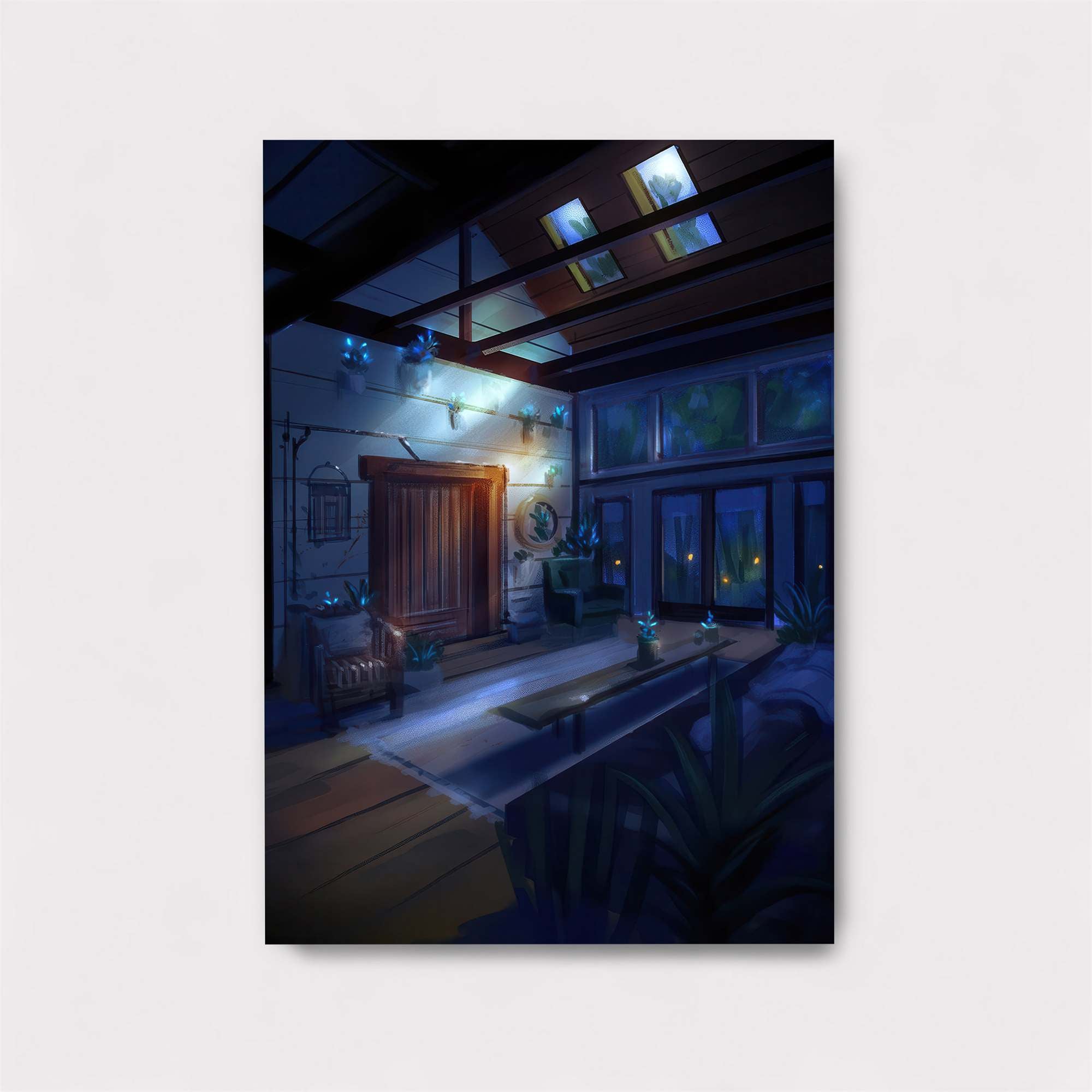 Moonlit Retreat Safe Wall Magnetic / M