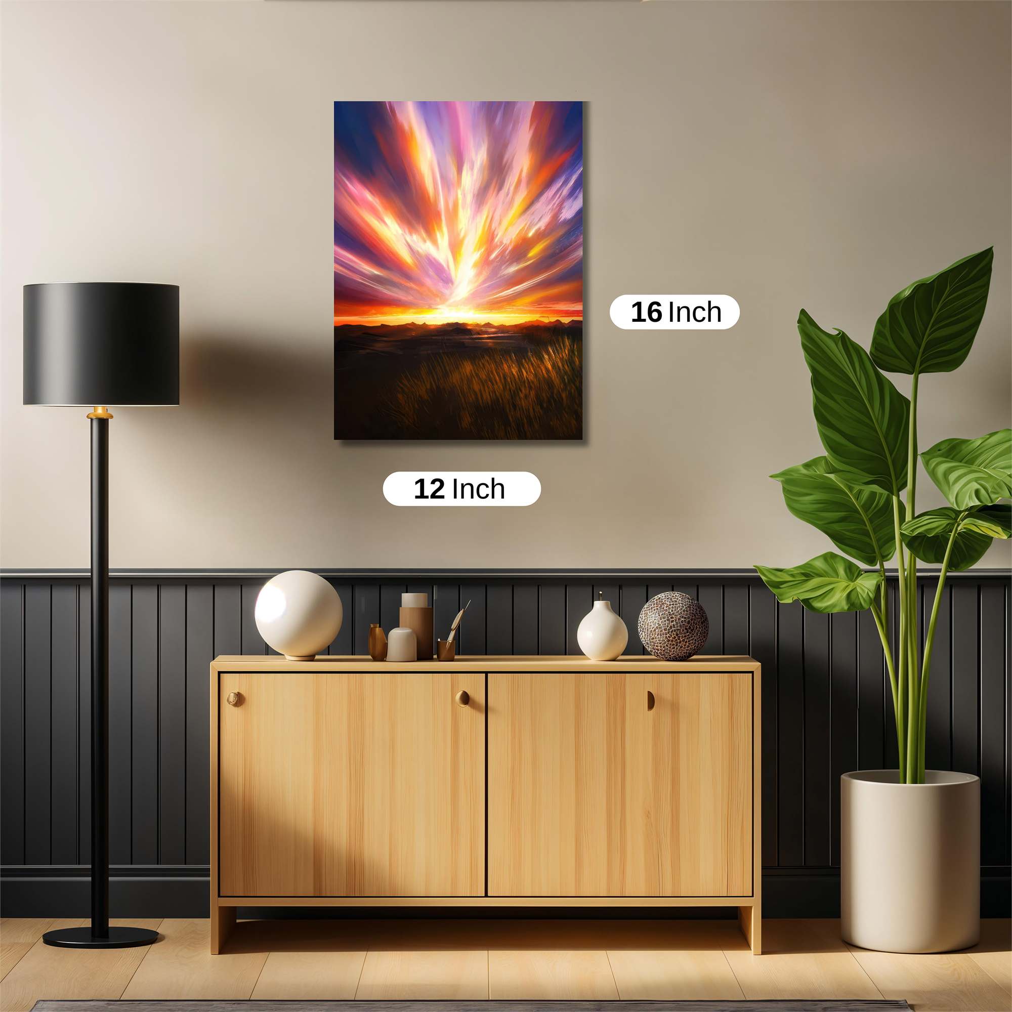 Sunrise Euphoria Safe Wall Magnetic / M