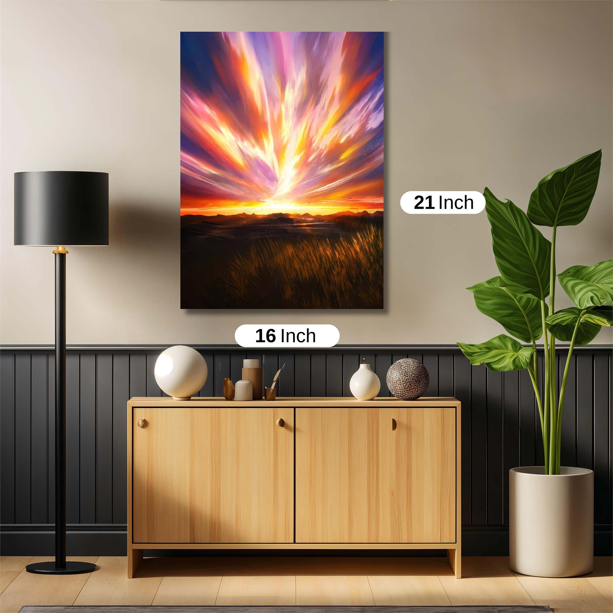 Sunrise Euphoria Safe Wall Magnetic / M