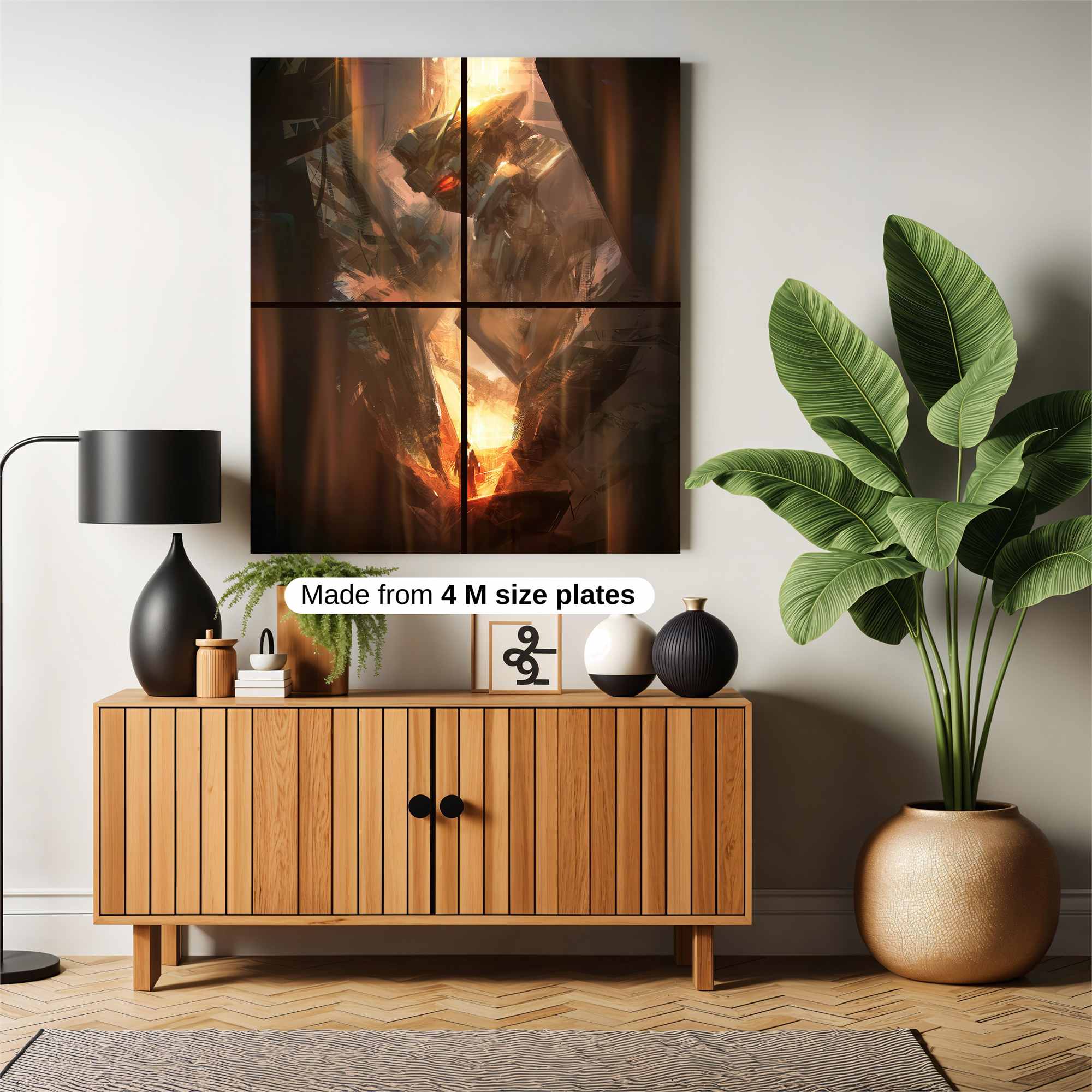 Mecha Apocalypse Safe Wall Magnetic / M