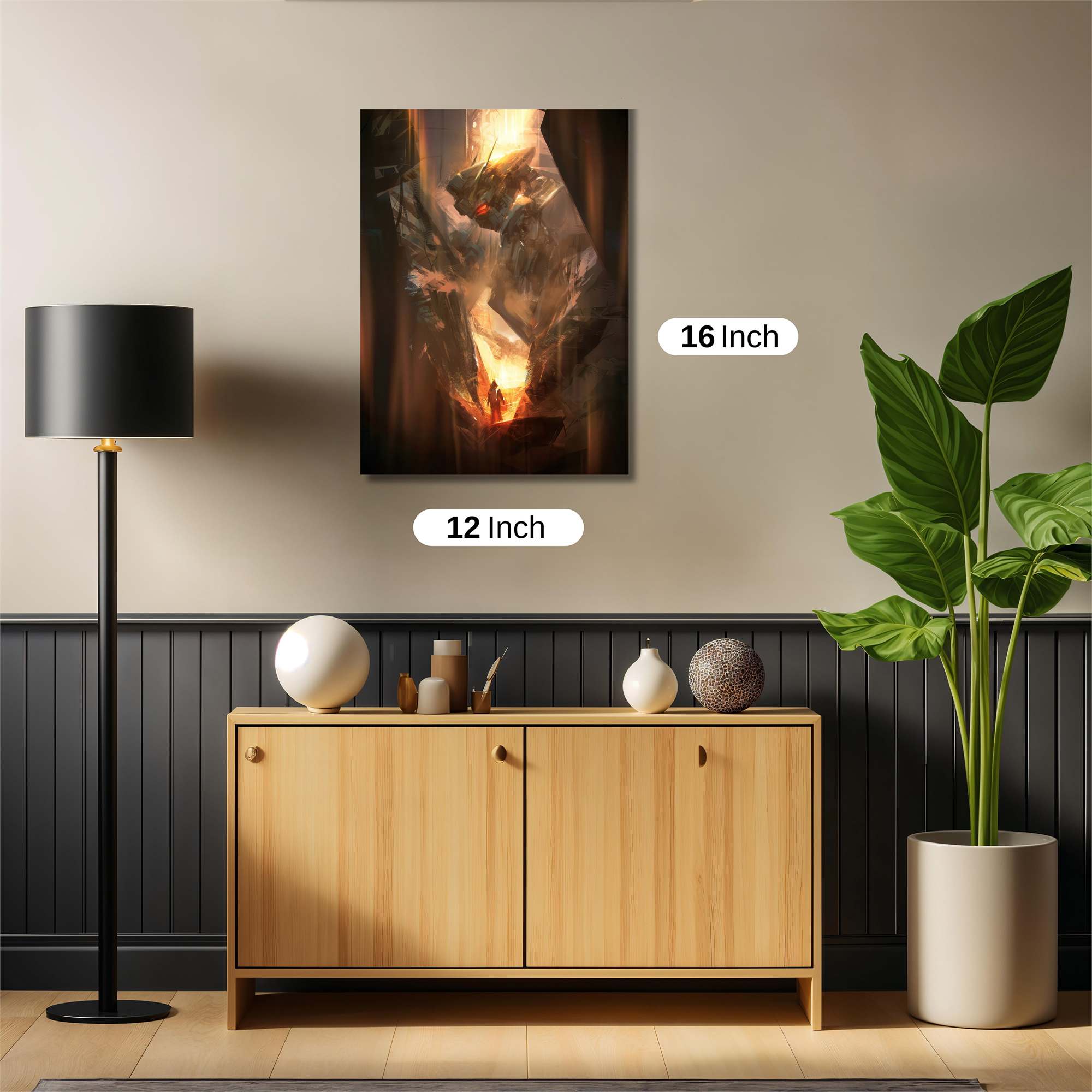 Mecha Apocalypse Safe Wall Magnetic / M